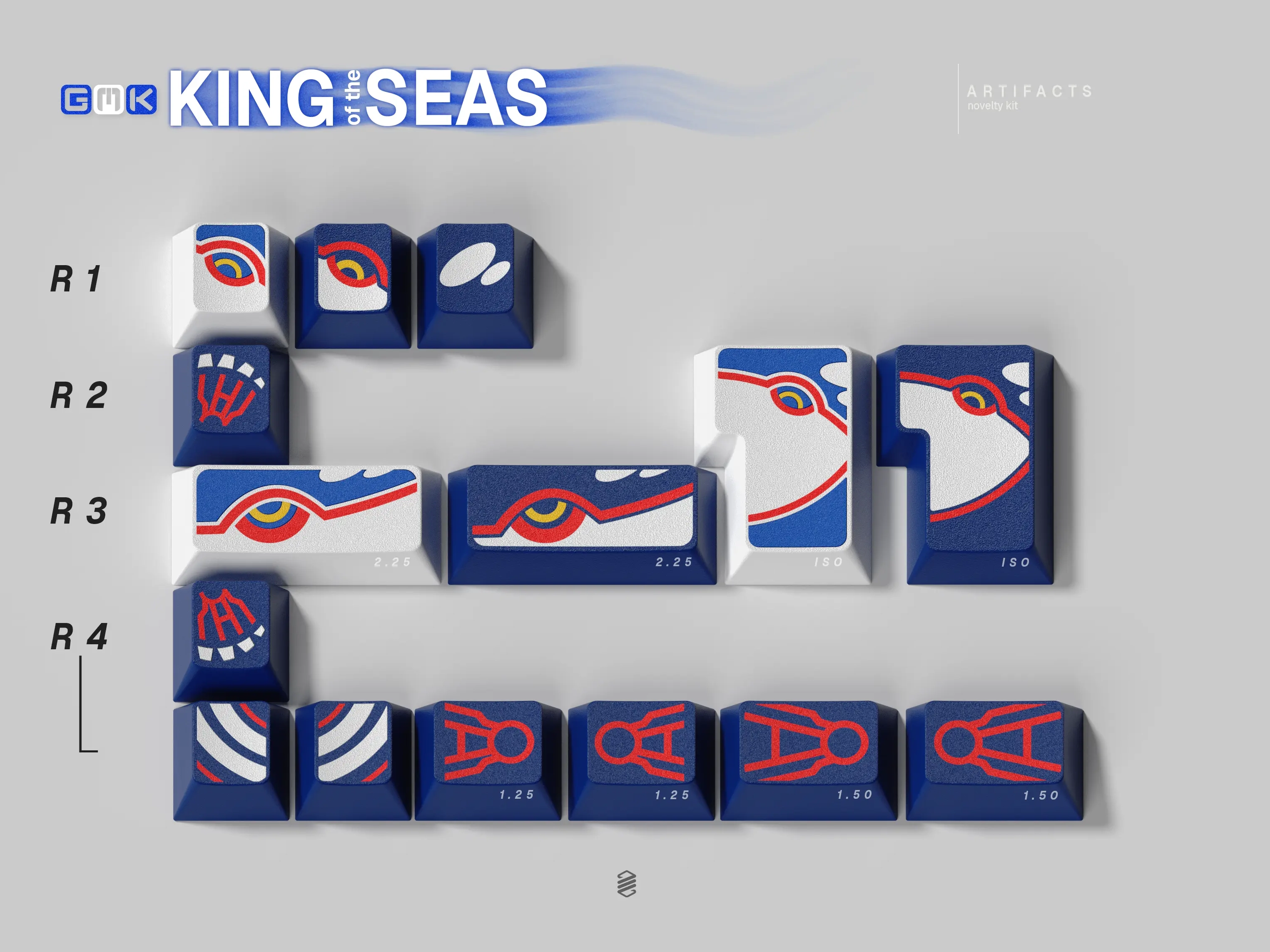 GMK CYL King of the Seas Keycaps