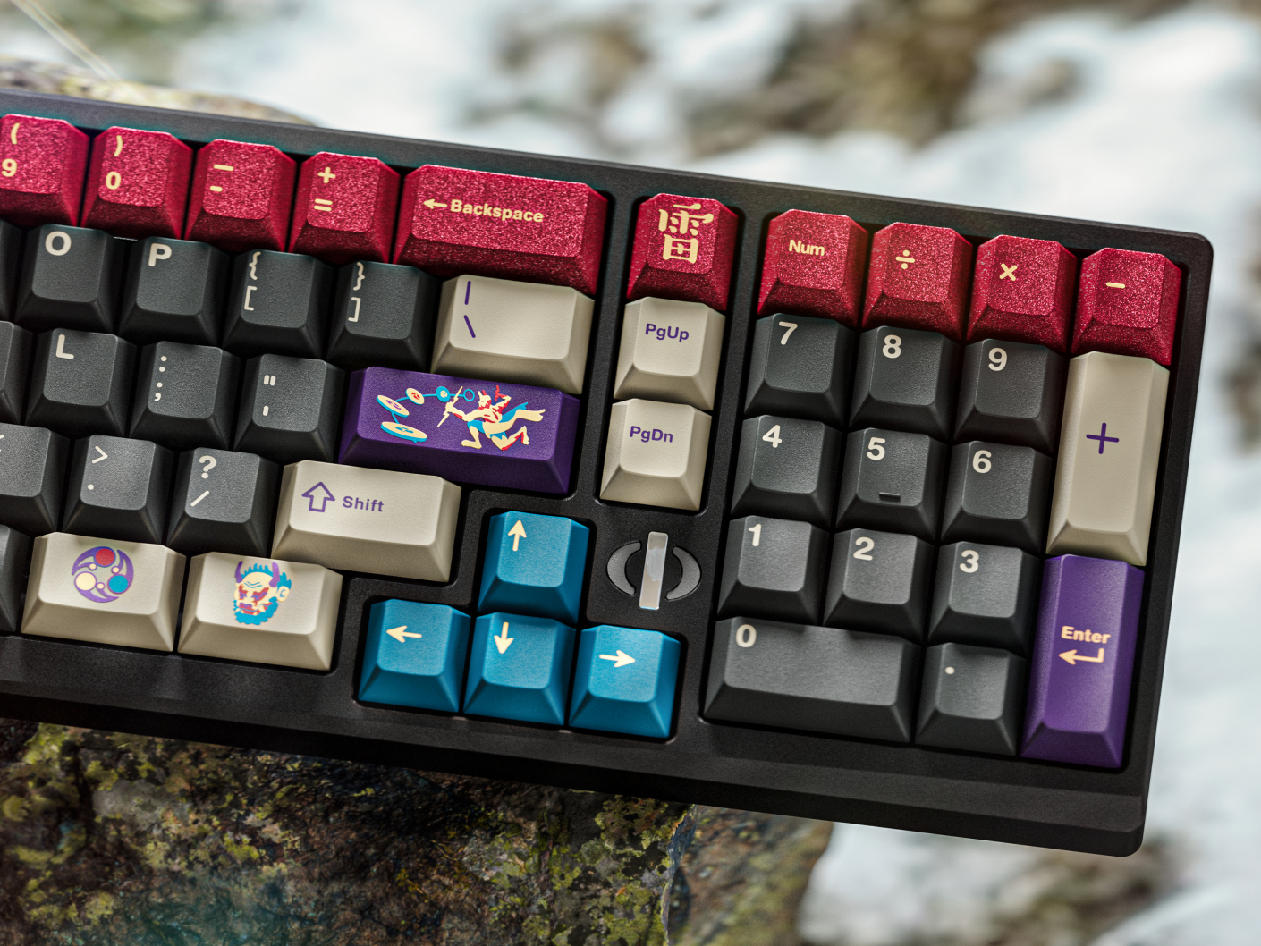 GMK CYL Thunder God Keycaps