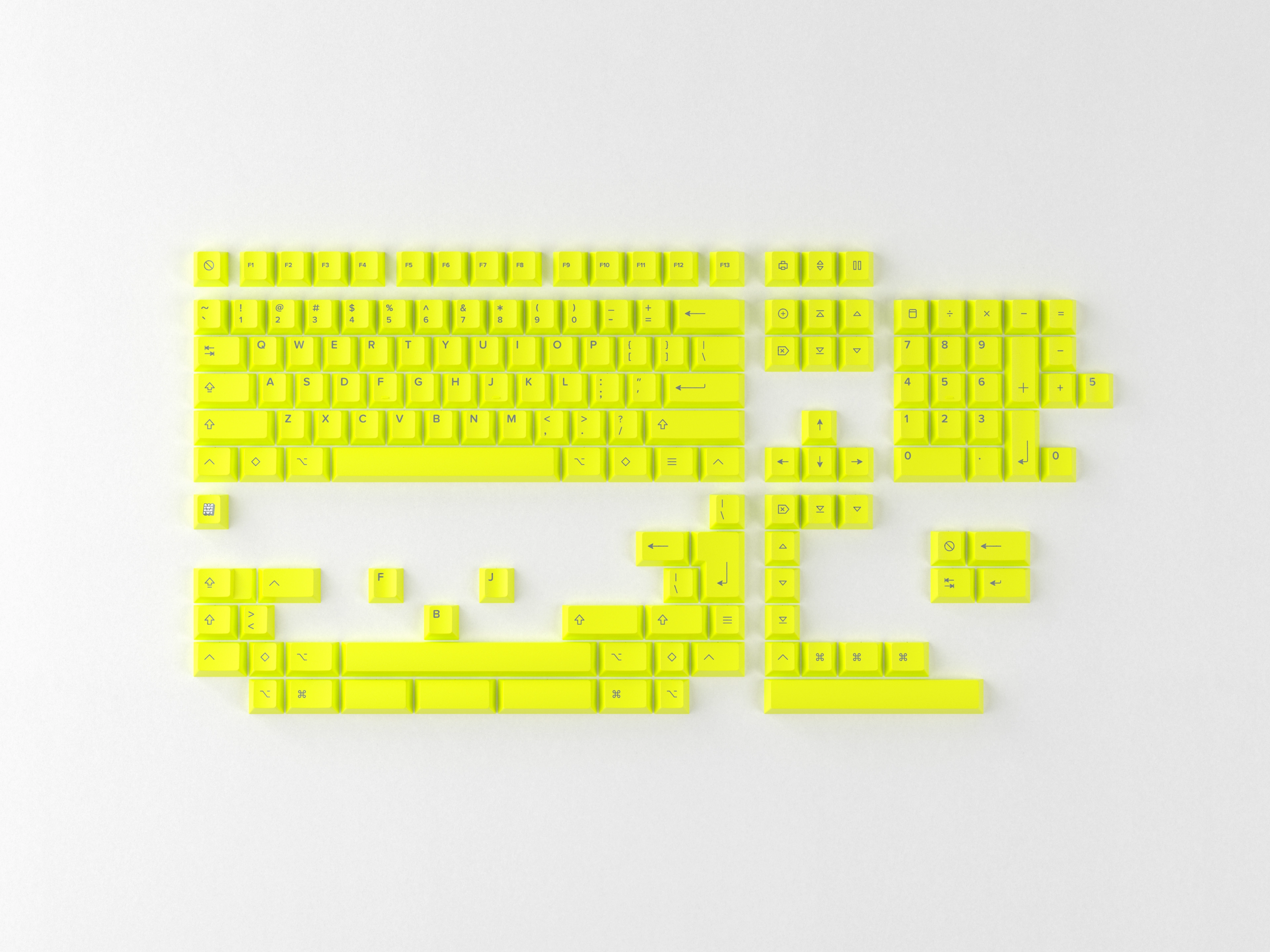 GMK CYL HI-Viz R2 Keycaps