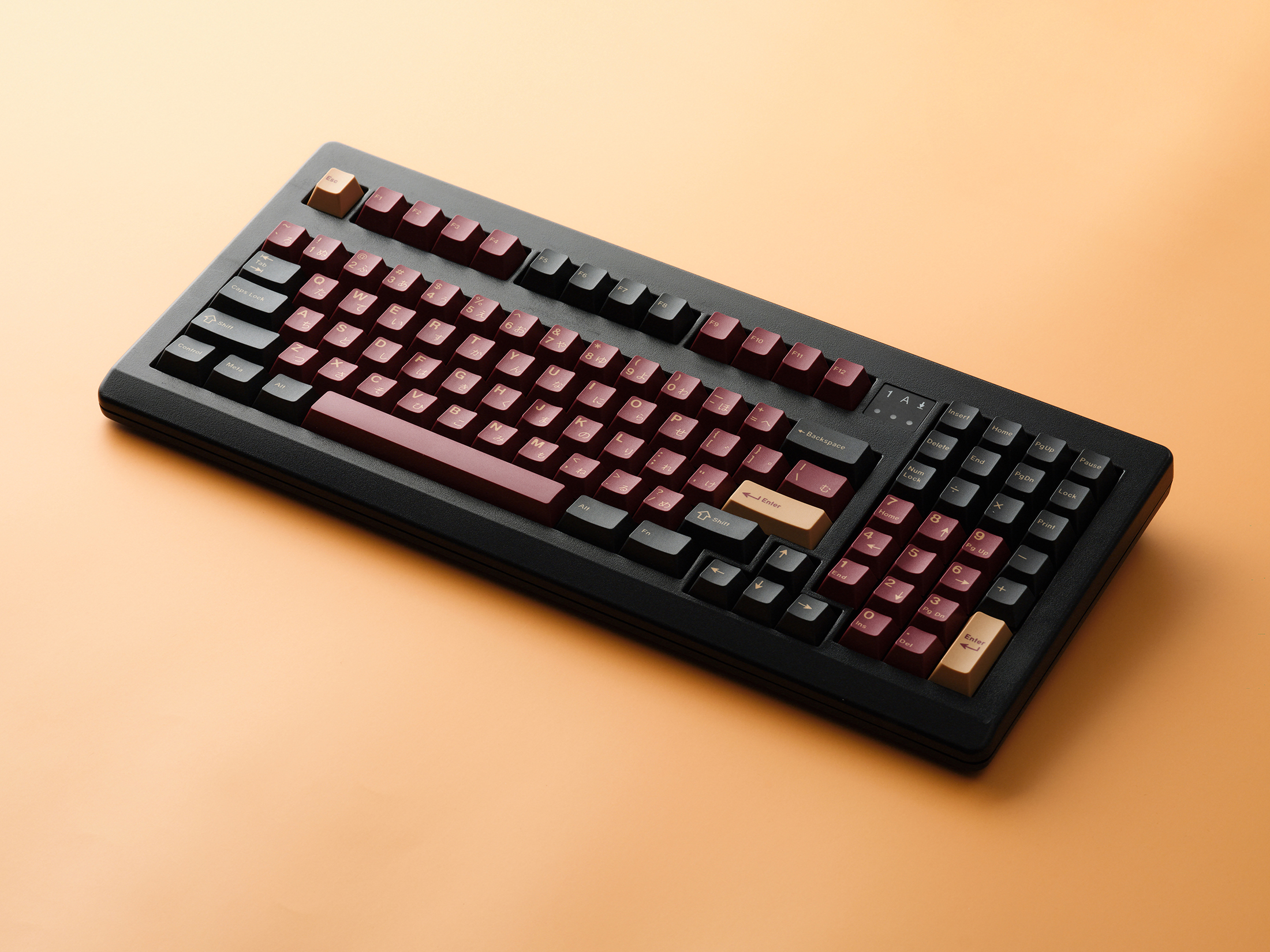 GMK CYL Red Samurai Keycaps