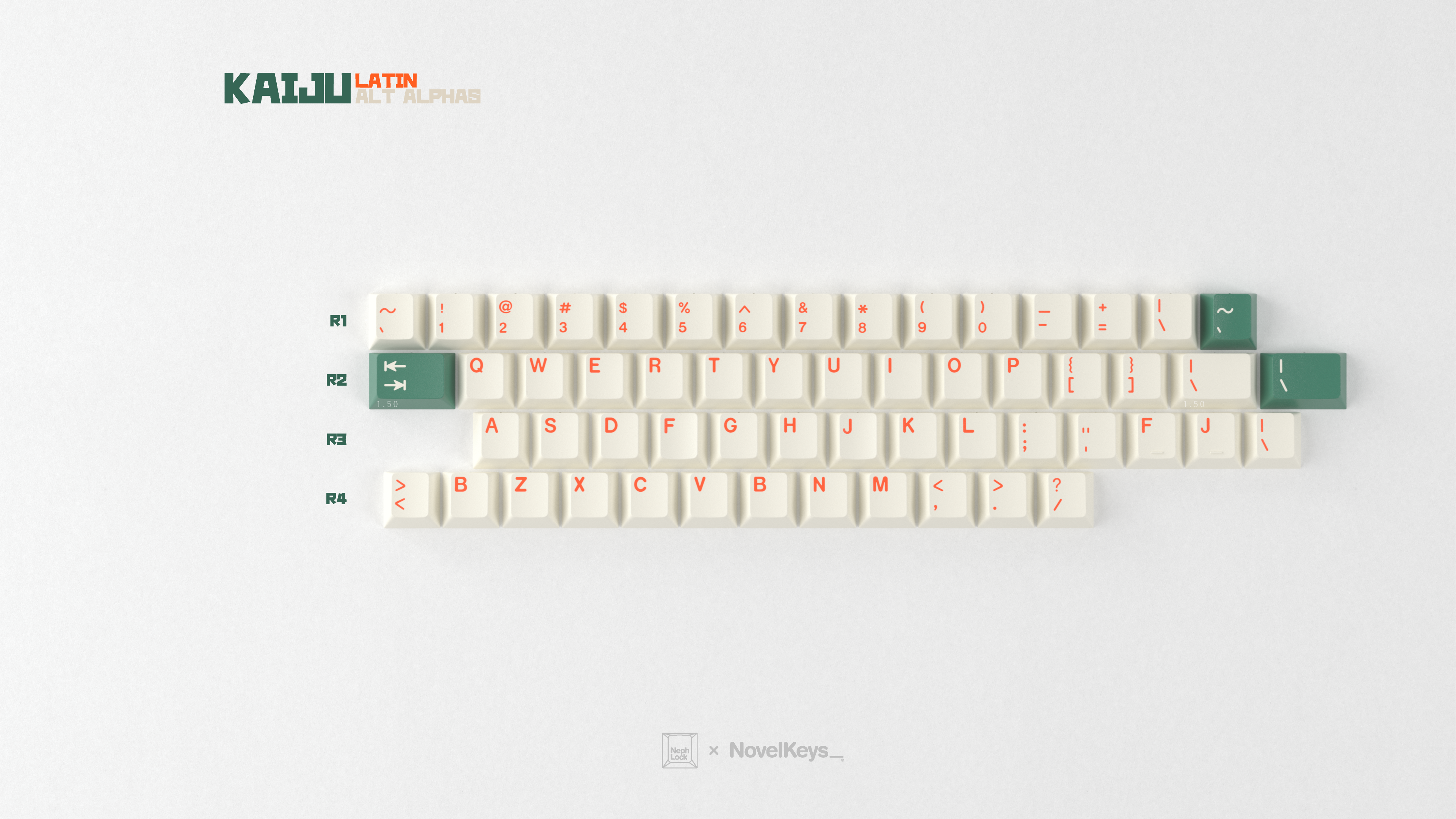 GMK CYL Kaiju R3 Keycaps GMK CYL Kaiju R3 Keycaps