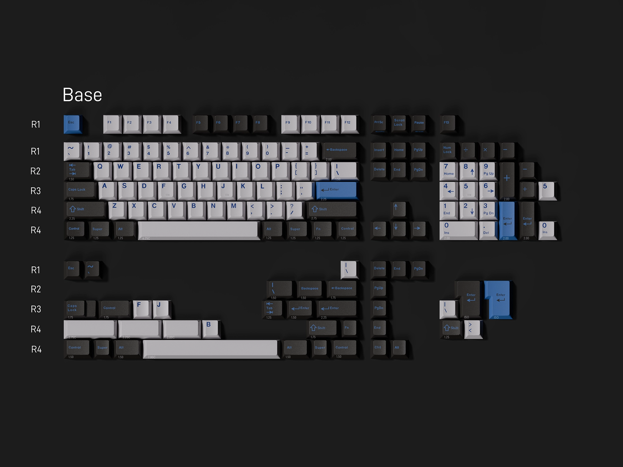 GMK CYL Splash Keycaps