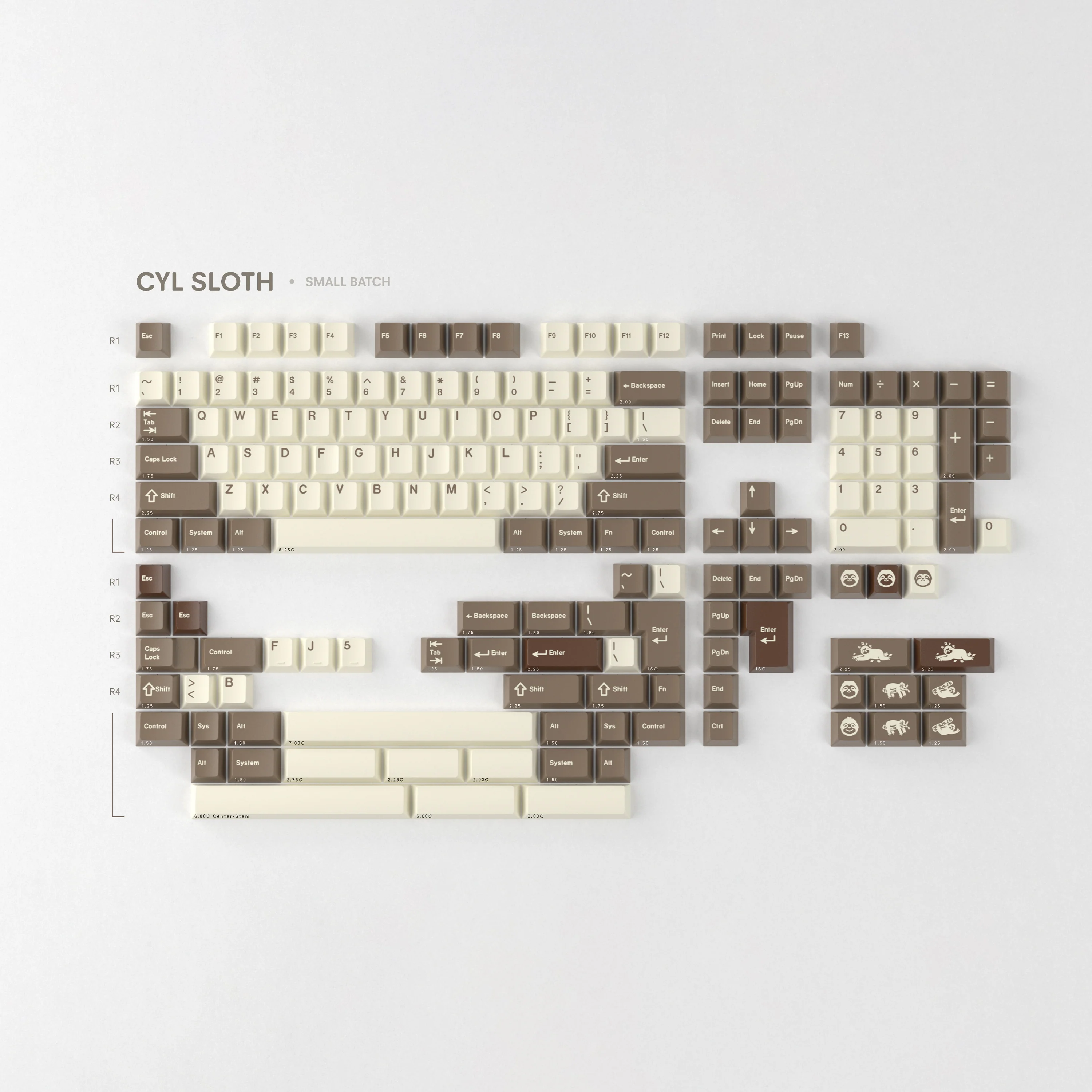 GMK CYL Sloth R2 GMK CYL Sloth R2