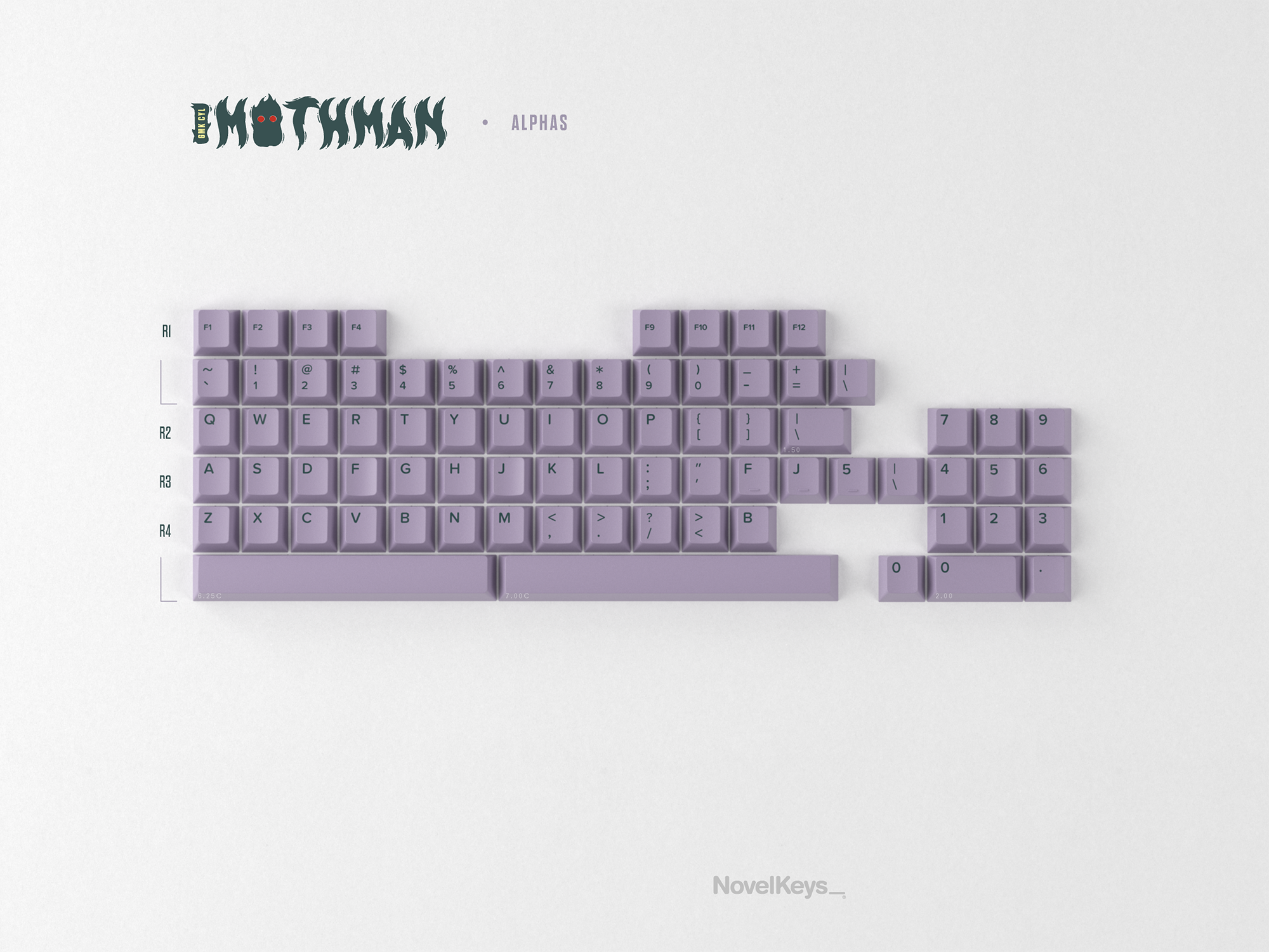 GMK CYL Mothman Keycaps