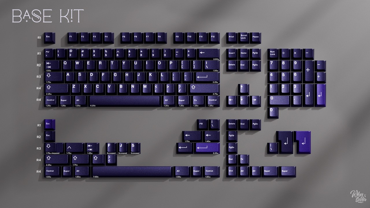GMK CYL Selene Keycaps