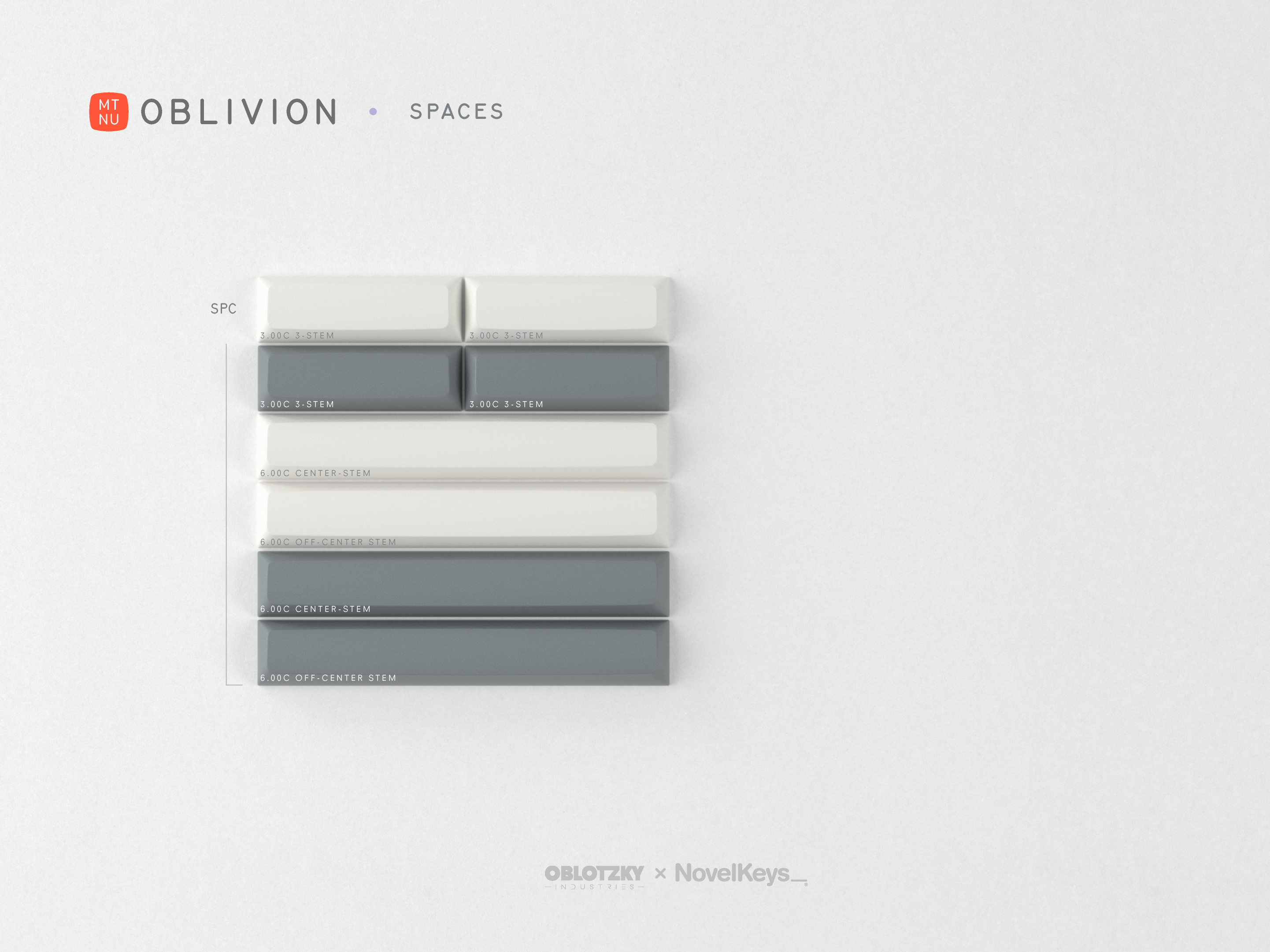 GMK MTNU Oblivion Keycaps
