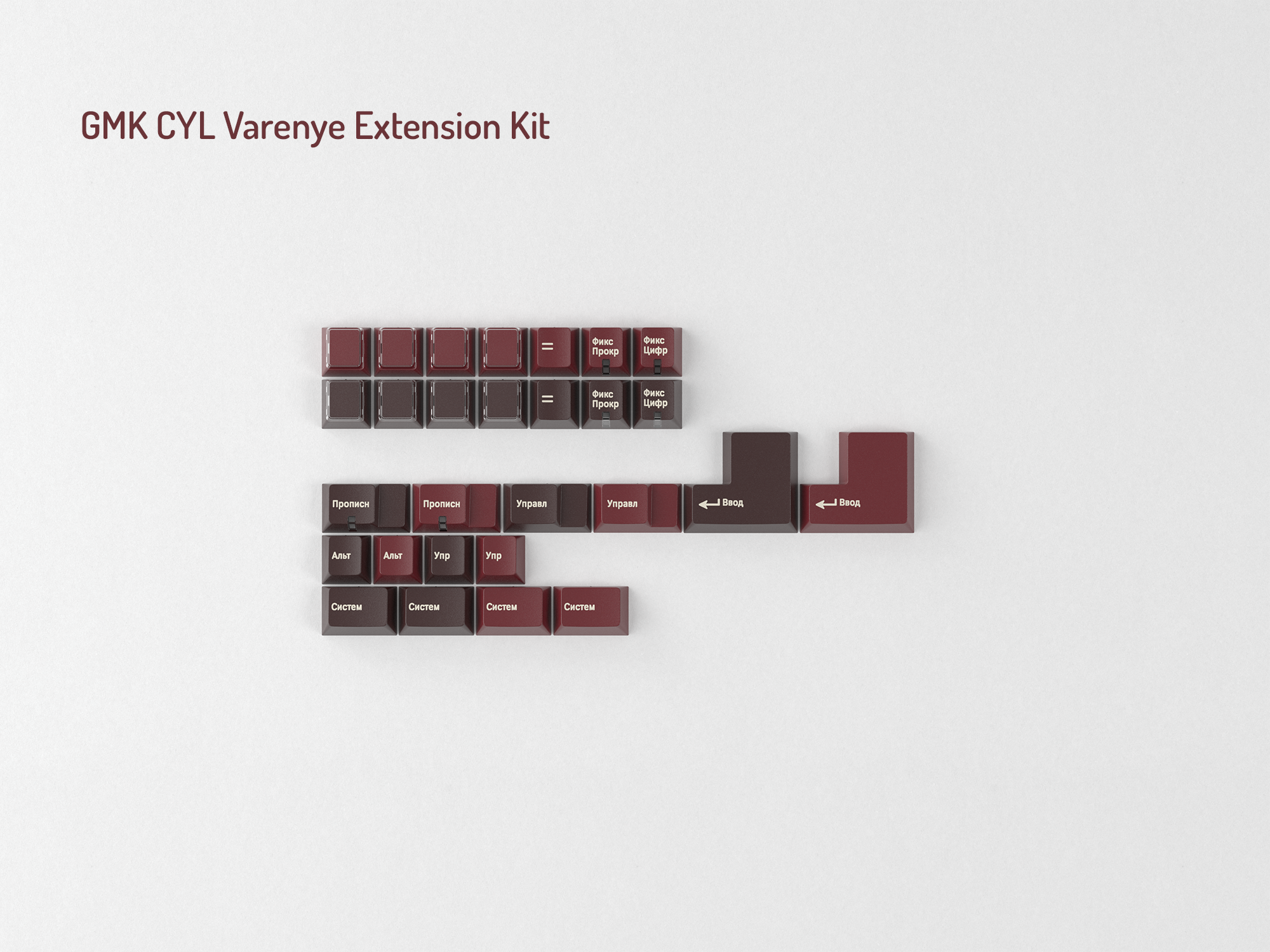 GMK CYL Varenye Keycaps