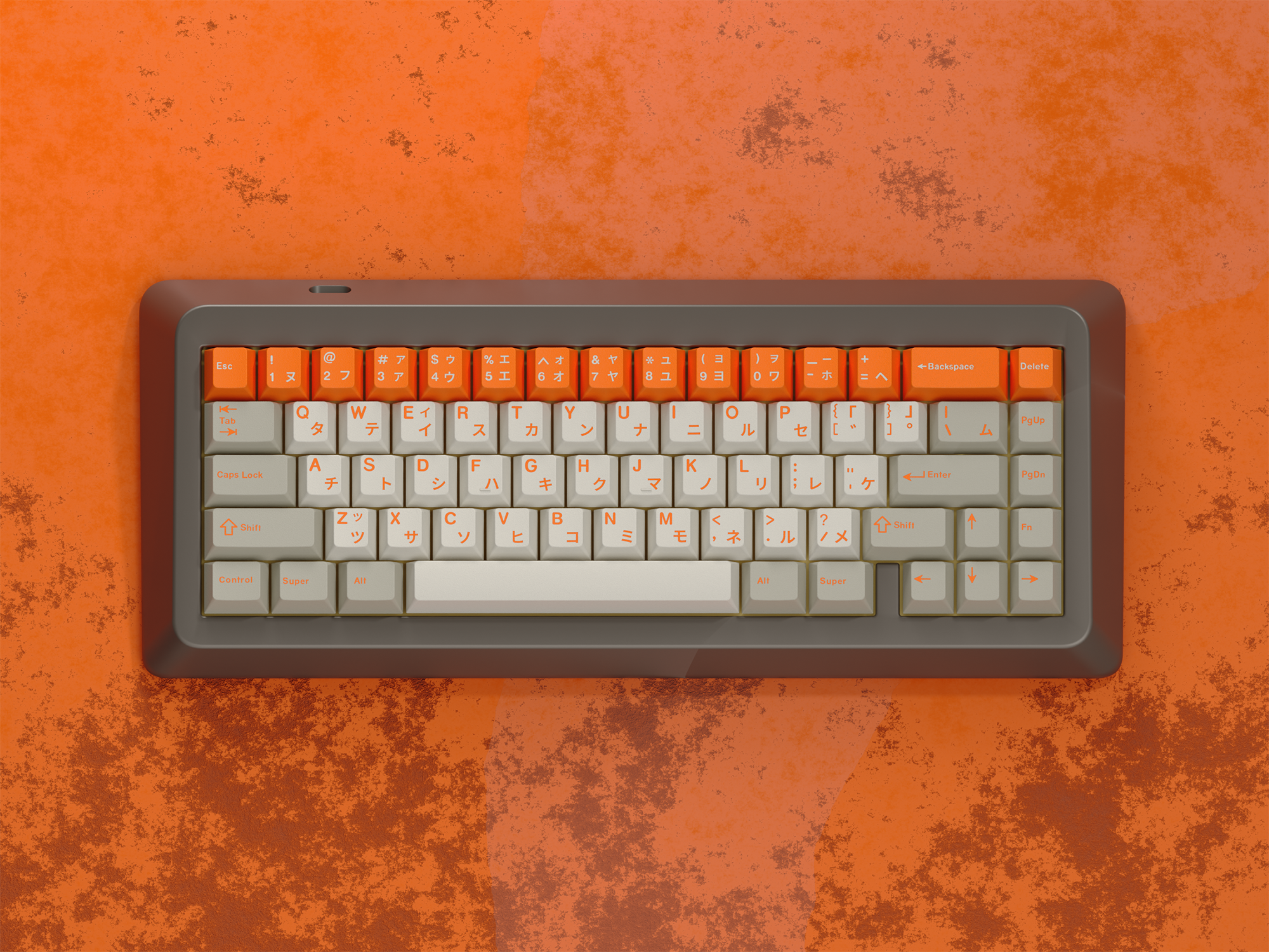 GMK CYL Orange Alert Keycaps