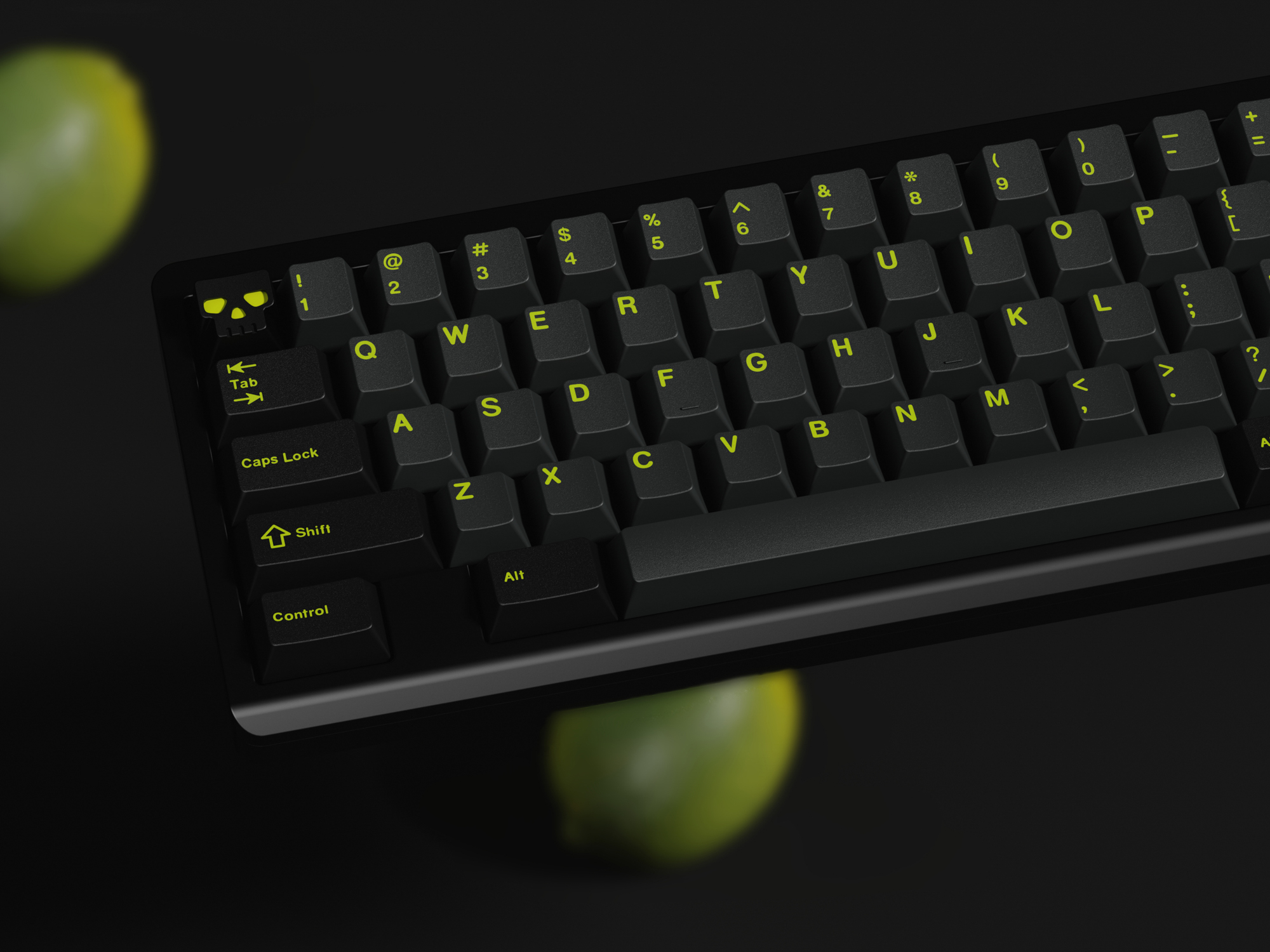 GMK CYL Evil Lime Keycaps