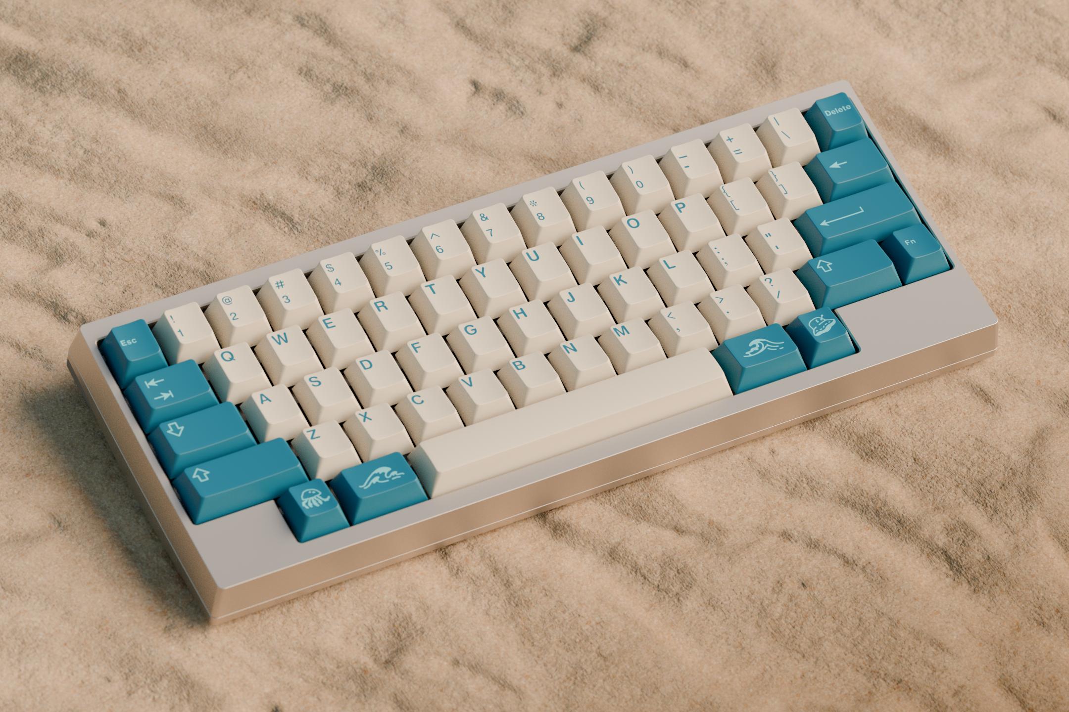 GMK CYL Just Beachy Keycaps GMK CYL Just Beachy Keycaps