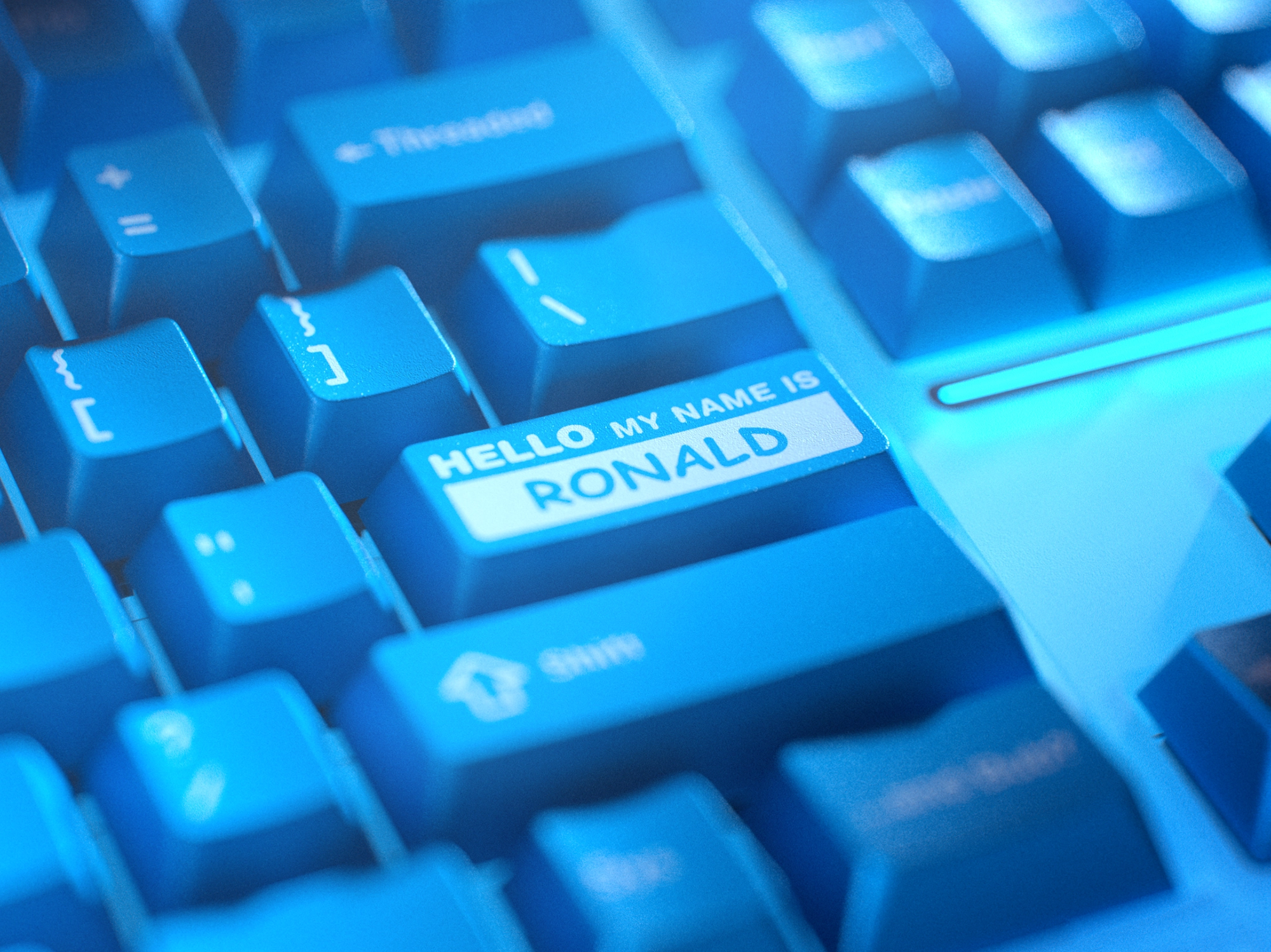 GMK CYL Unobtainium Blue Keycaps