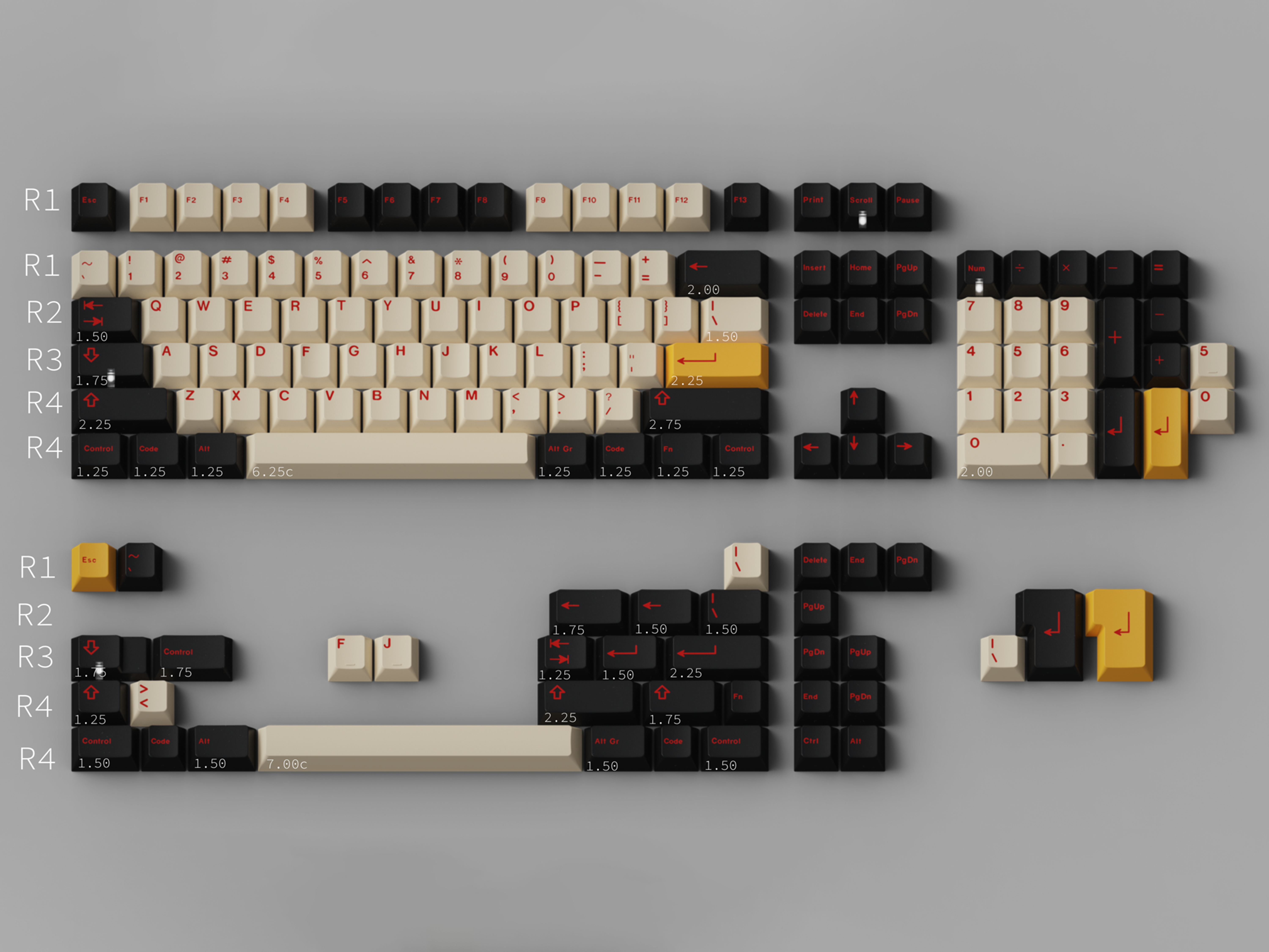 GMK CYL Ishtar R2 Keycaps