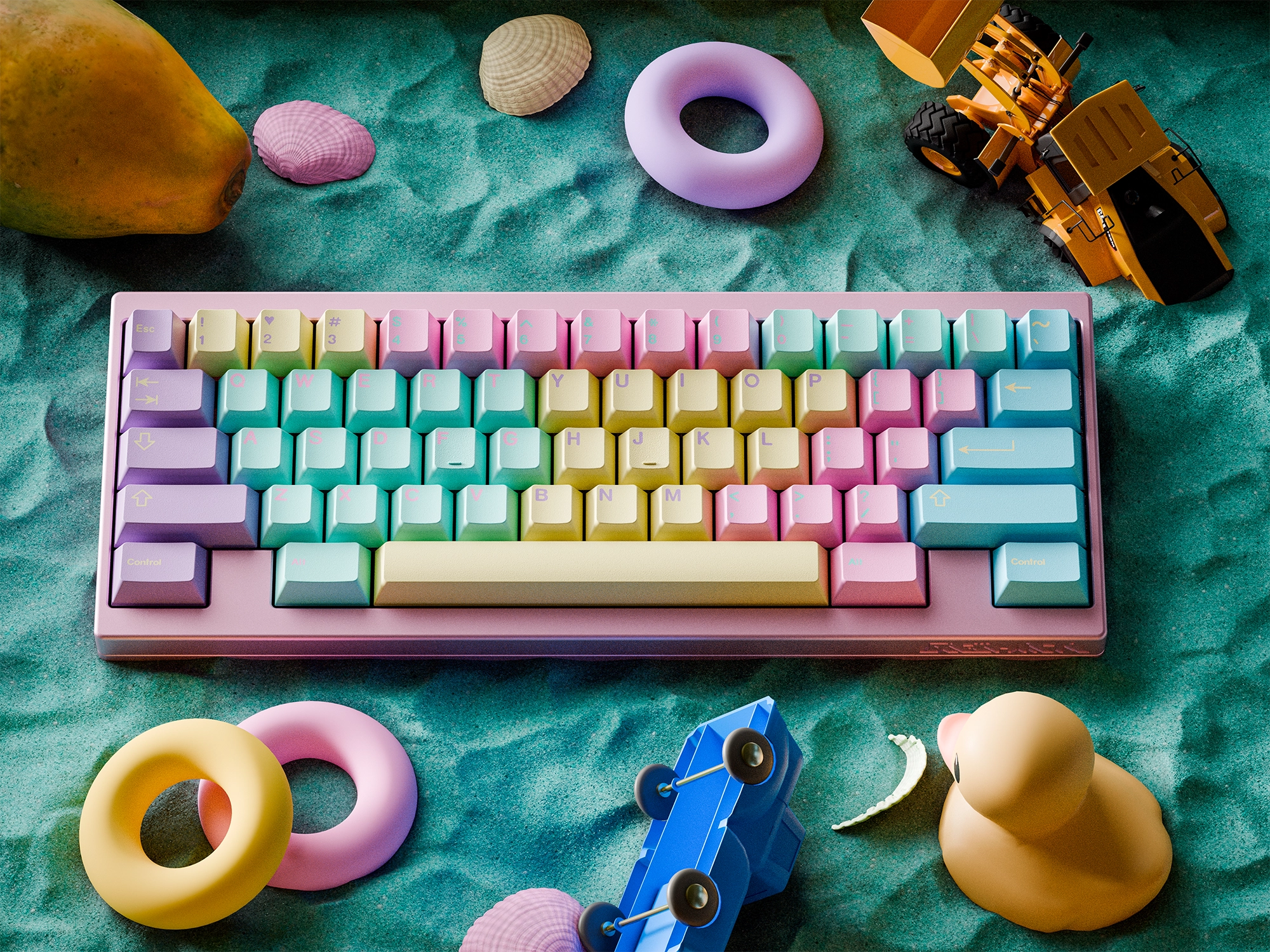 GMK CYL Divinapapaya Keycaps