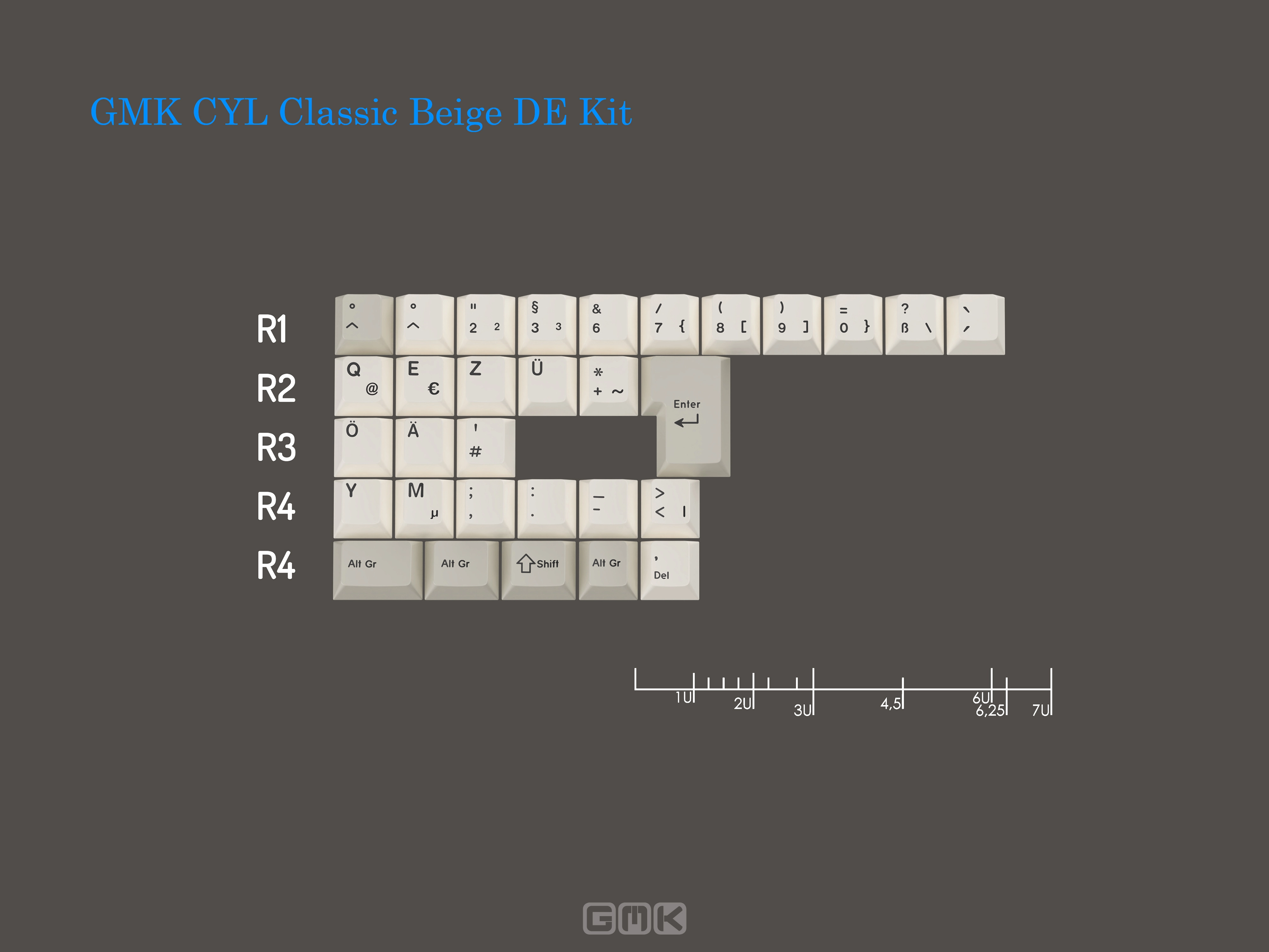 GMK CYL Classic Beige Keycaps GMK CYL Classic Beige Keycaps