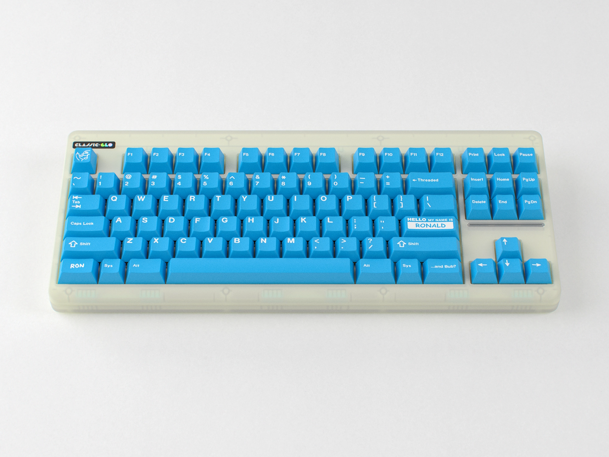 GMK CYL Unobtainium Blue Keycaps