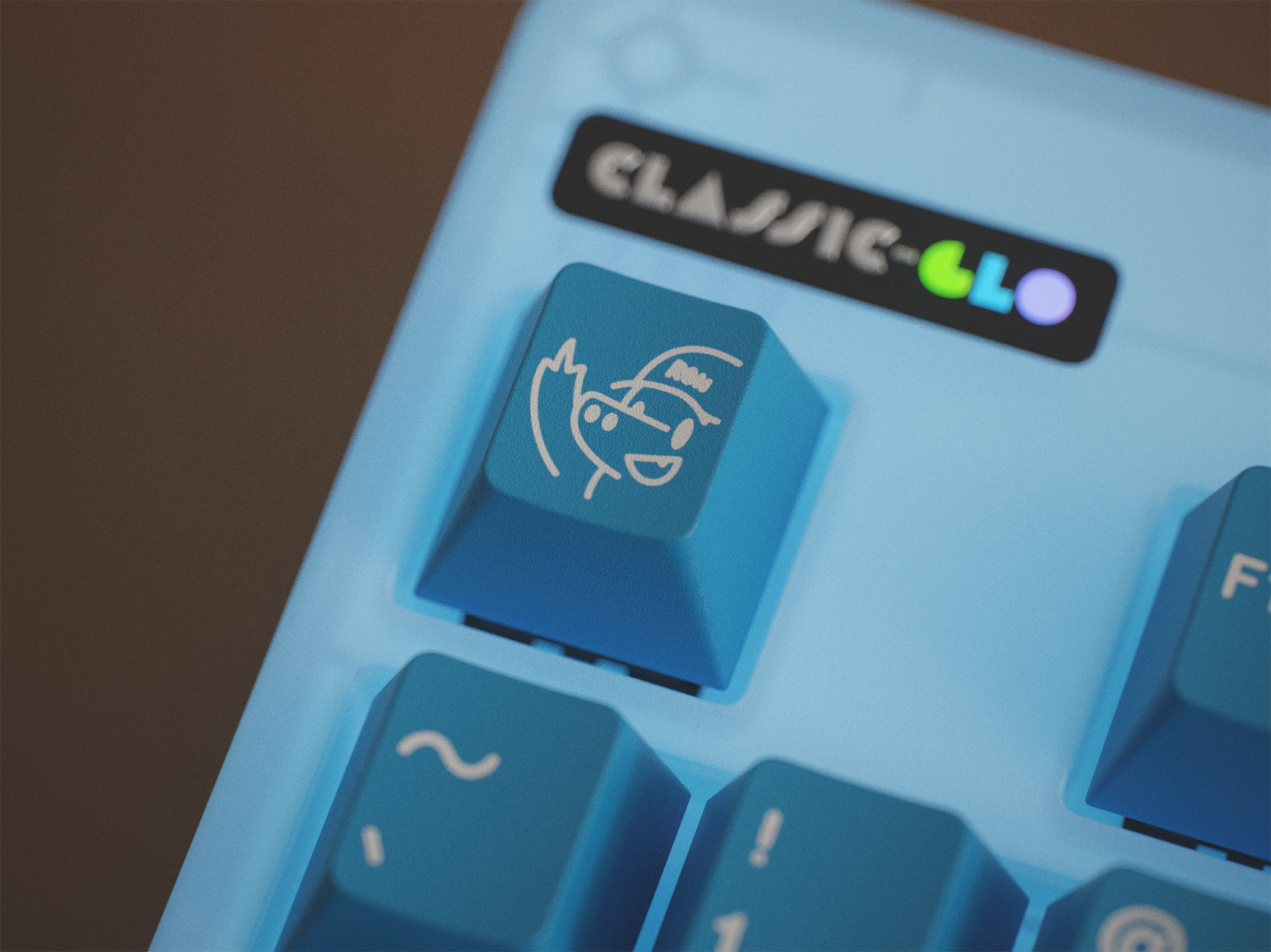 GMK CYL Unobtainium Blue Keycaps