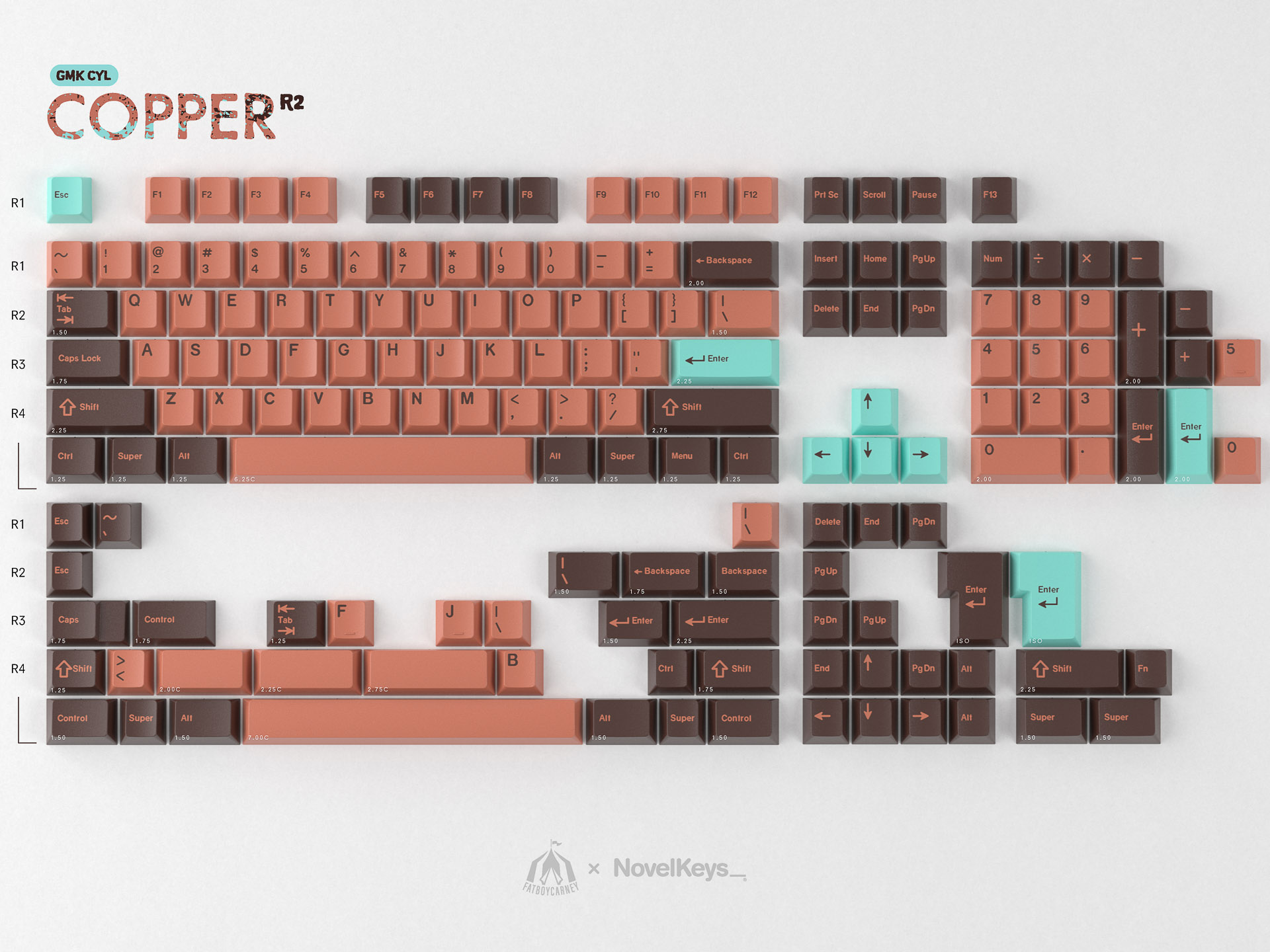 GMK CYL Copper R2 GMK CYL Copper R2