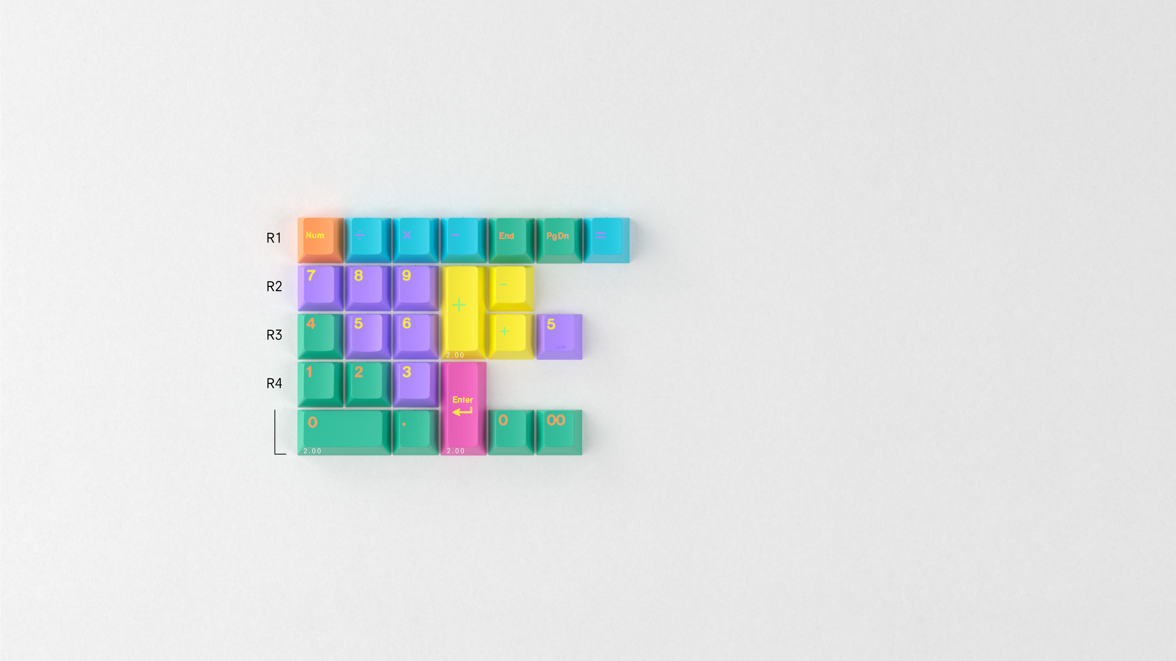 GMK Windbreaker | Premium ABS Keycap Kit for Mechanical Keyboards