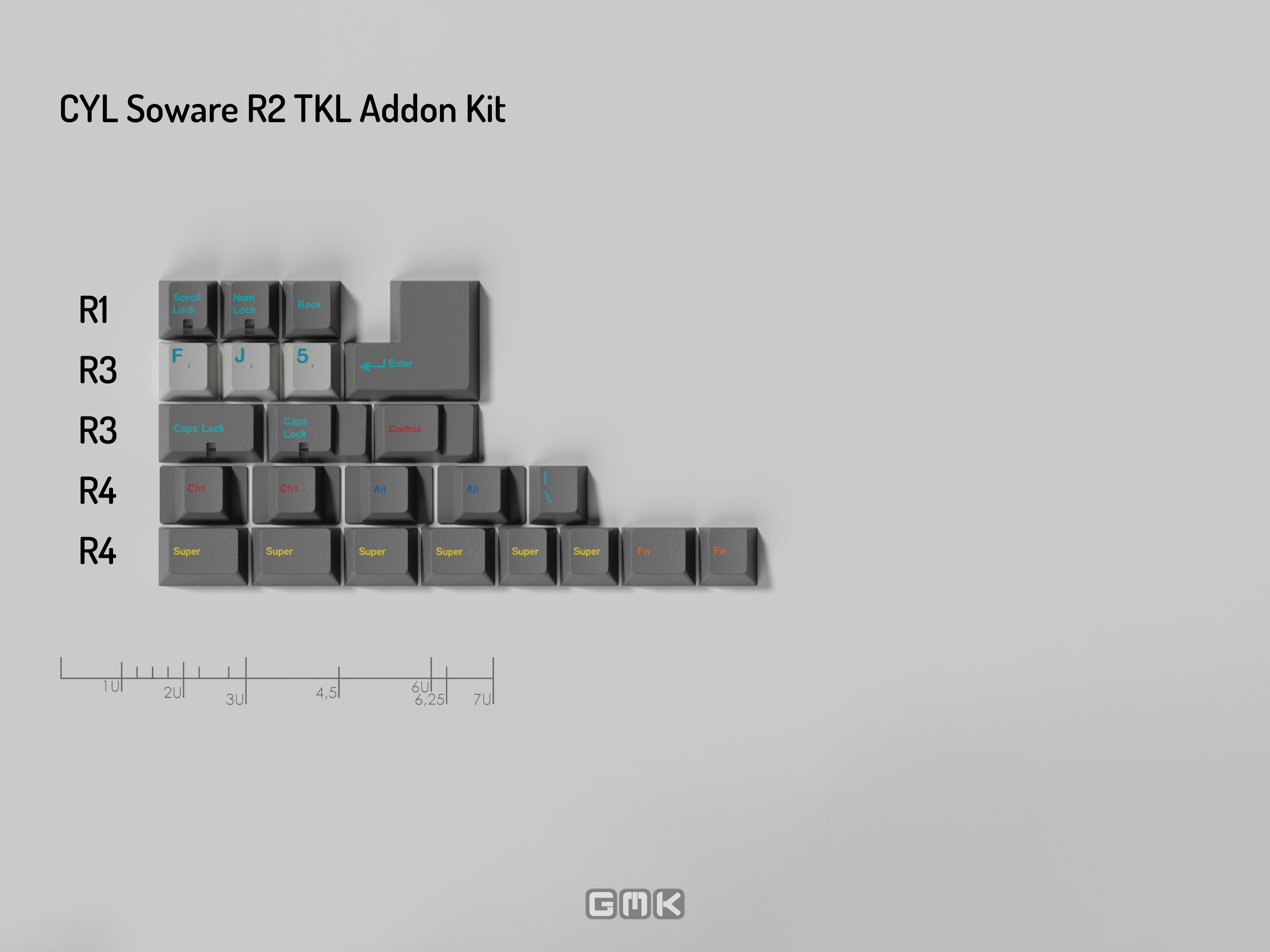 GMK CYL Soware R2 Keycaps