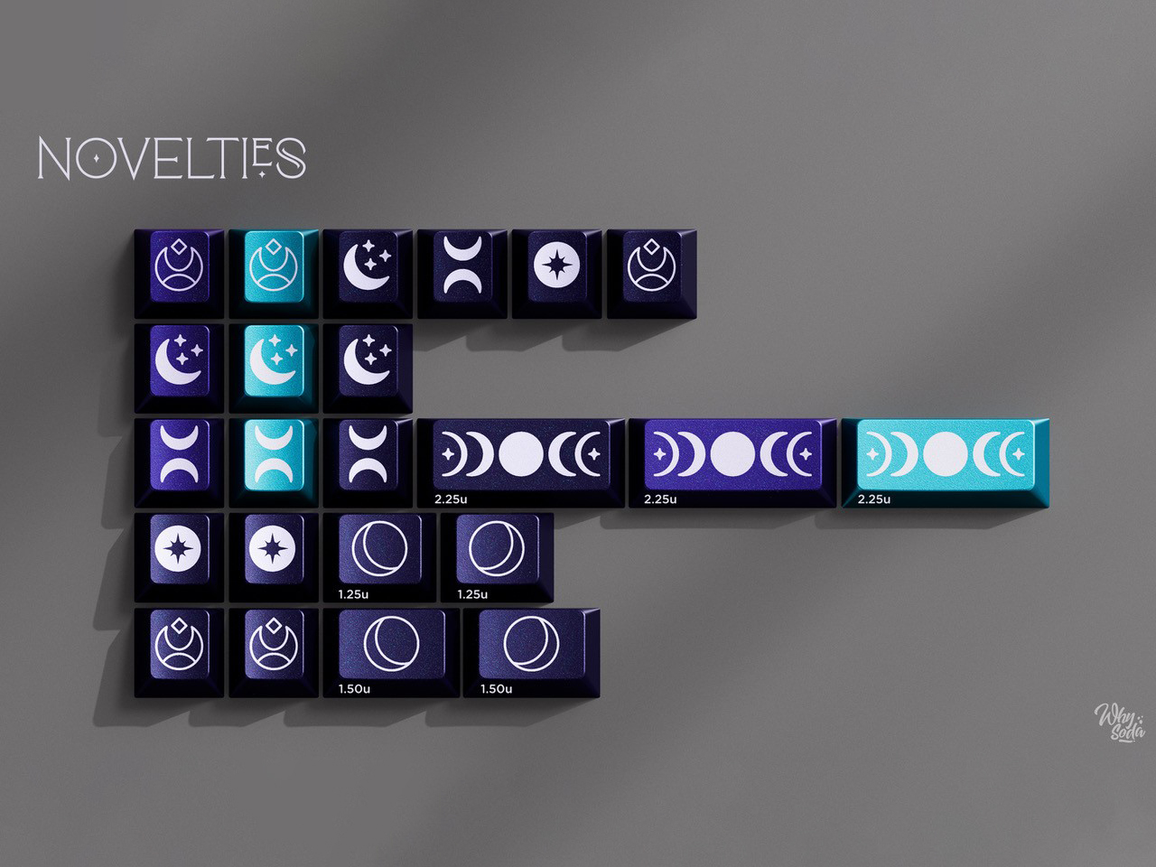 GMK CYL Selene Keycaps