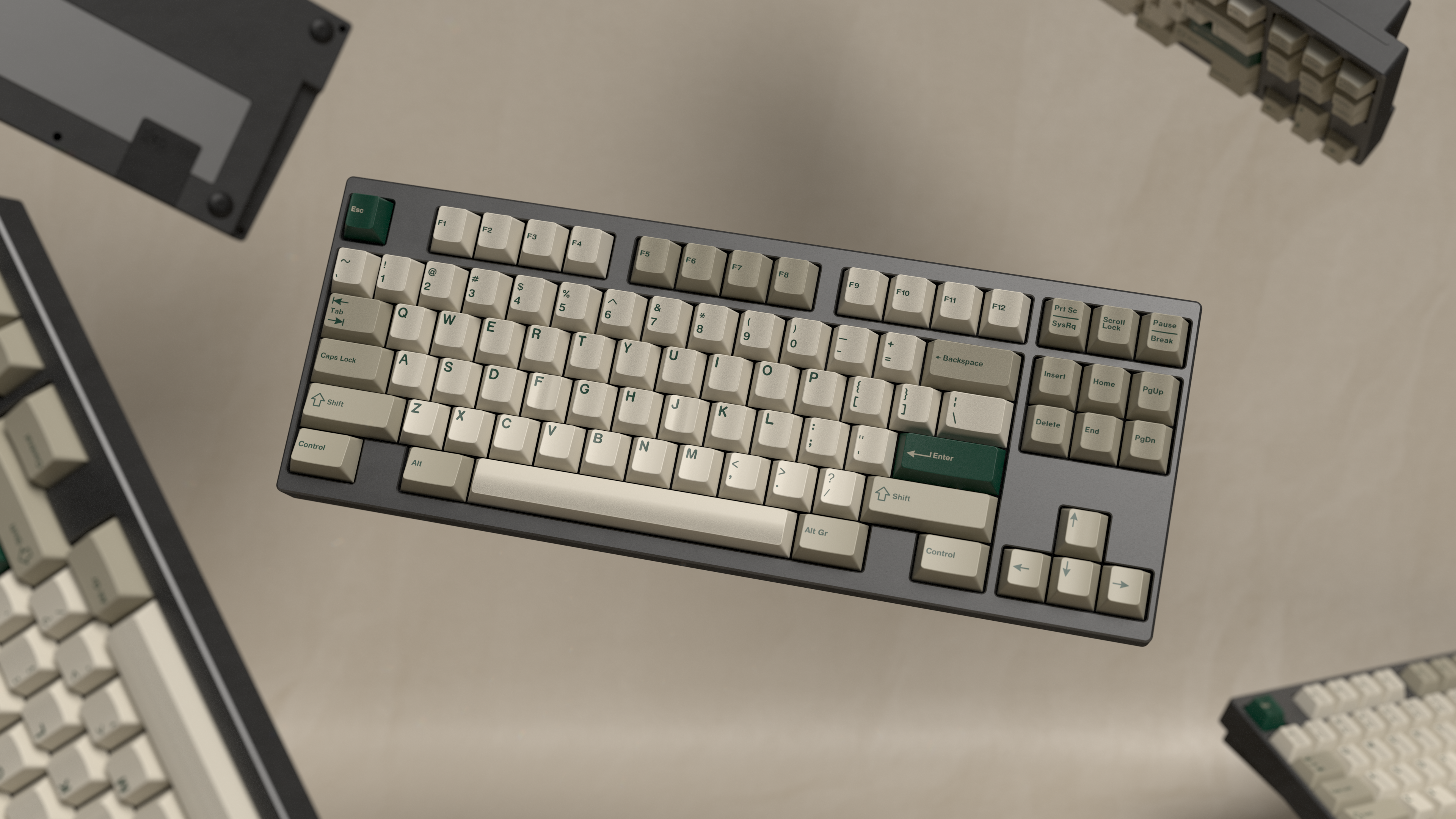 GMK CYL Verdant Retro Keycaps GMK CYL Verdant Retro Keycaps