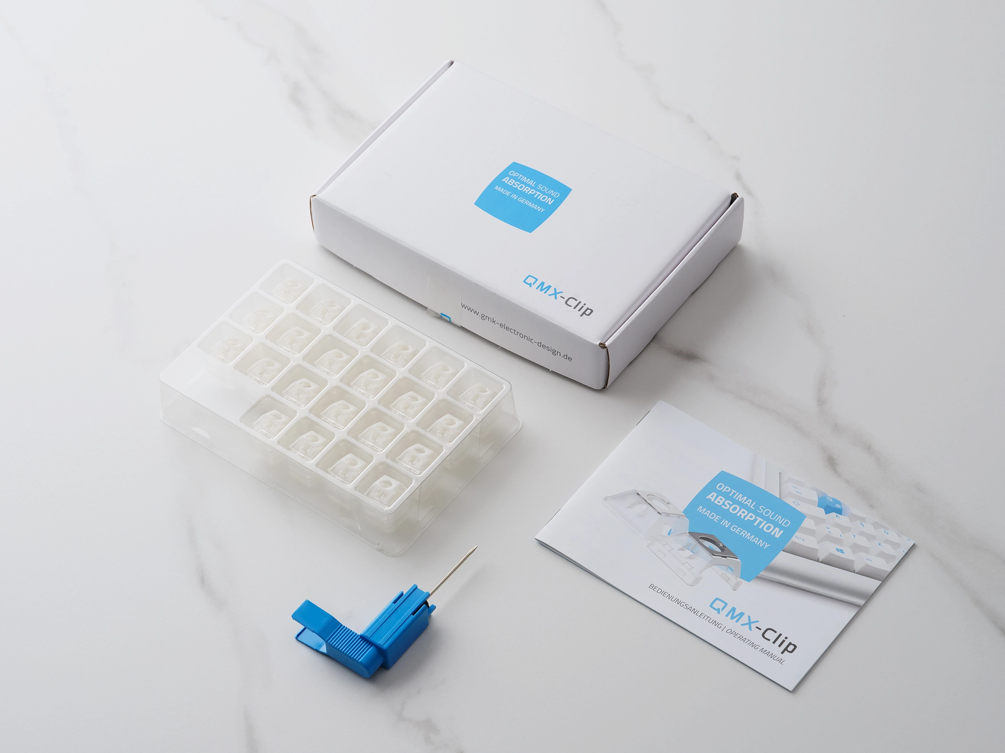 GMK QMX-Clips (Geräuschdämpfung) GMK QMX-Clips (Geräuschdämpfung)