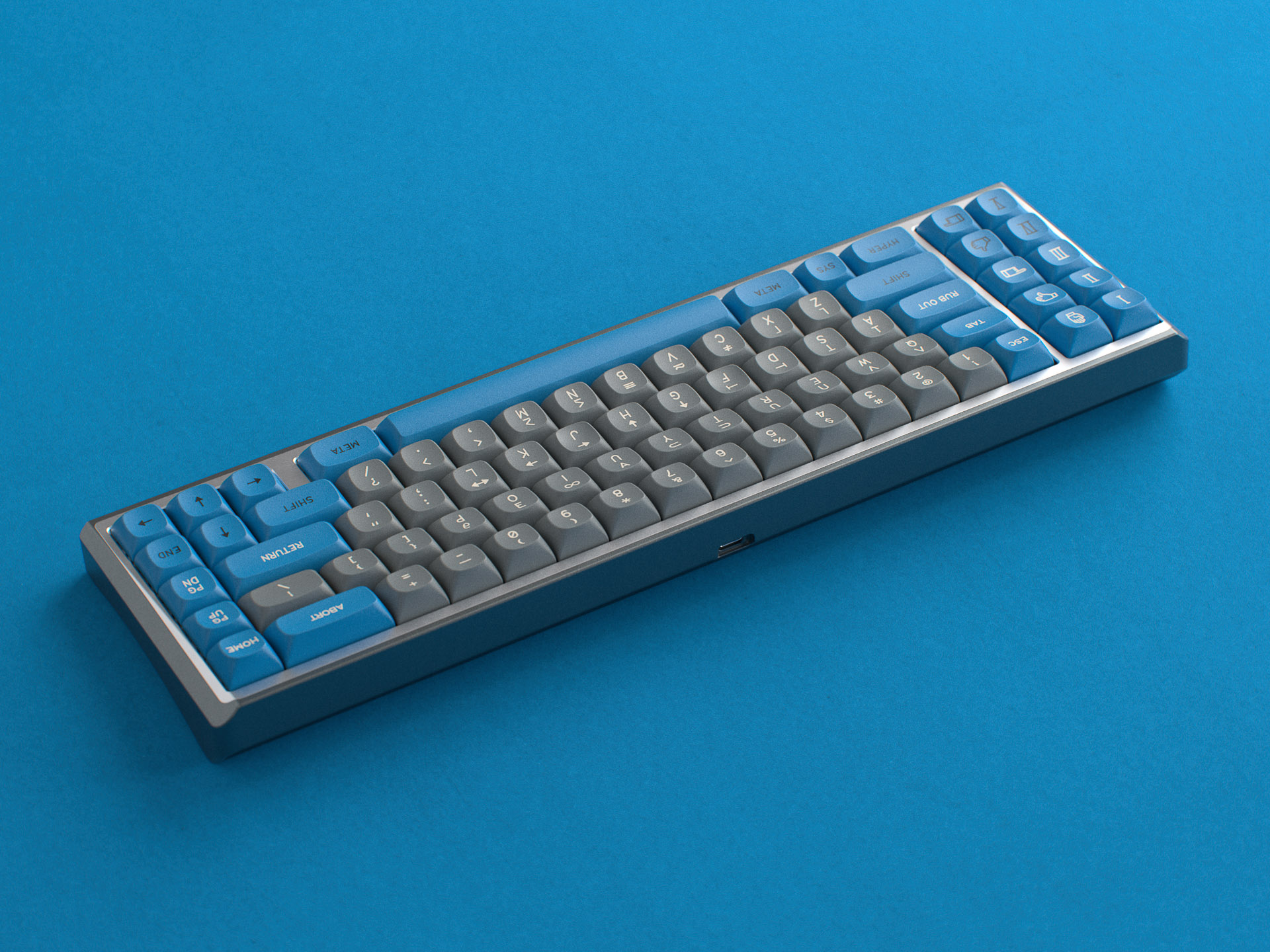 GMK MTNU Space Cadet Keycaps GMK MTNU Space Cadet Keycaps