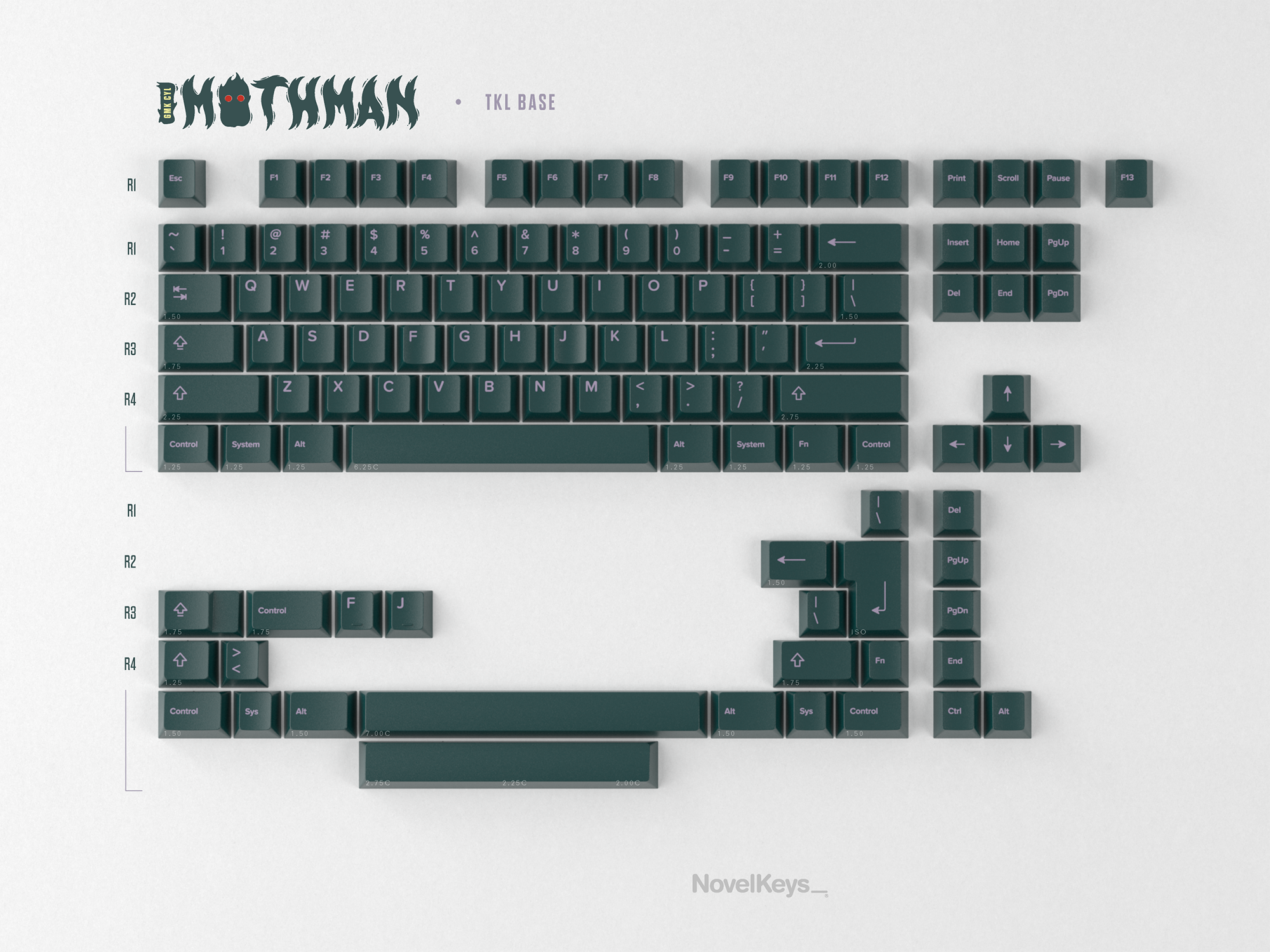 GMK CYL Mothman Keycaps