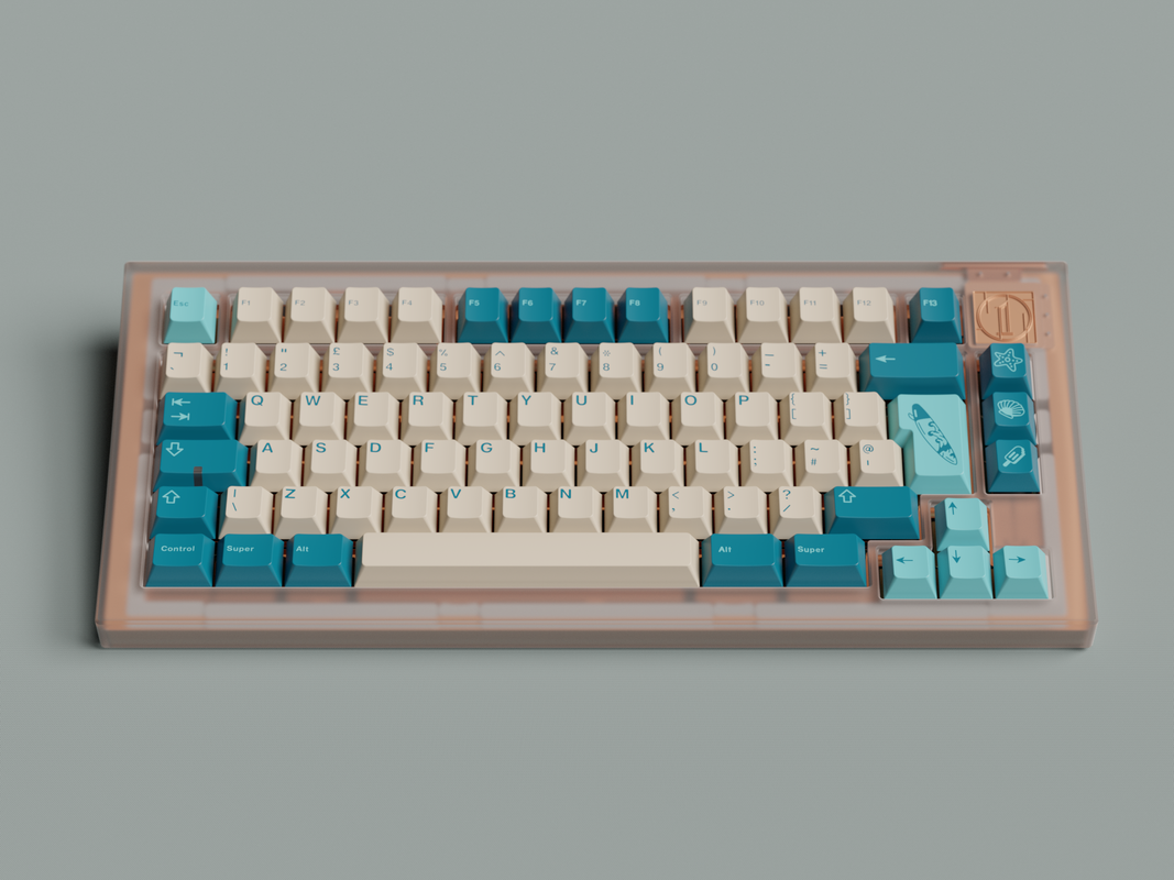 GMK CYL Just Beachy Keycaps GMK CYL Just Beachy Keycaps