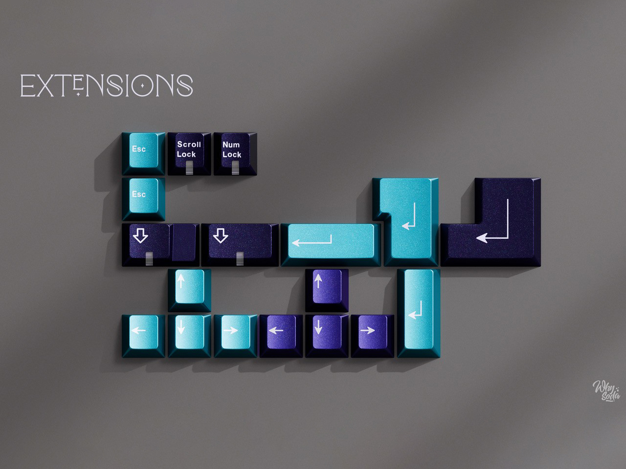 GMK CYL Selene Keycaps