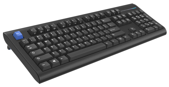 Q100 Tastatur schwarz