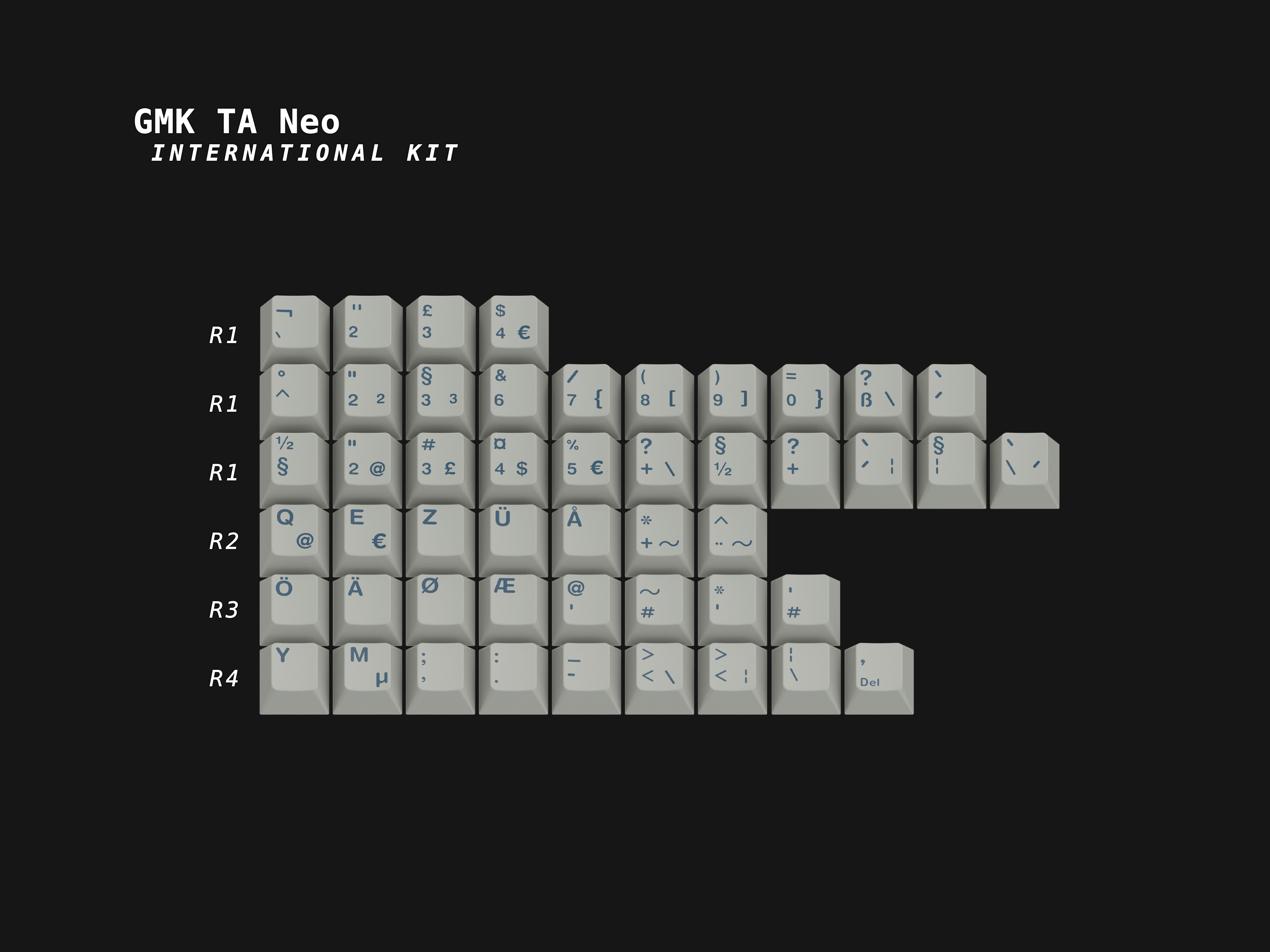 GMK CYL TA Neo Keycaps