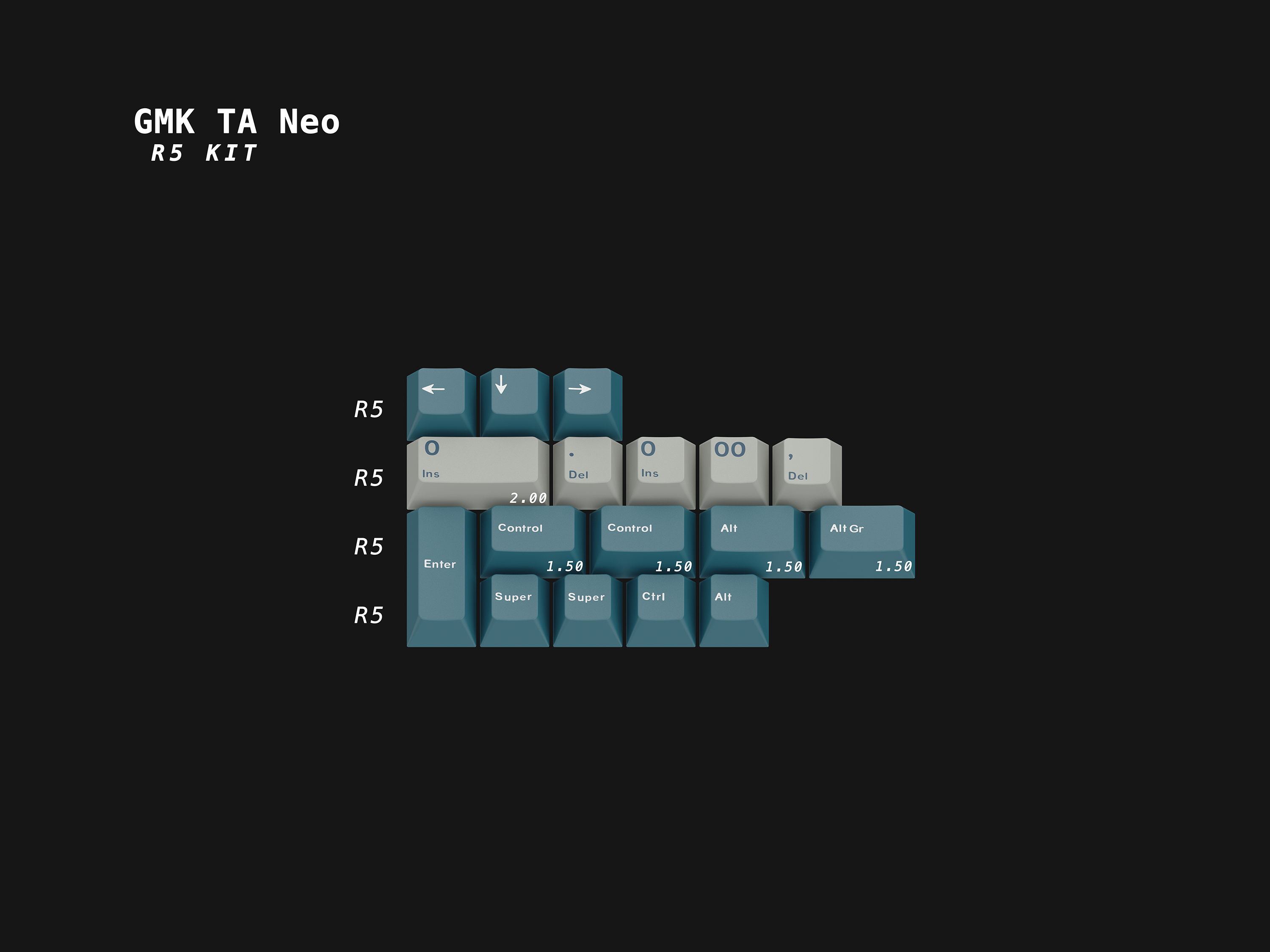 GMK CYL TA Neo Keycaps