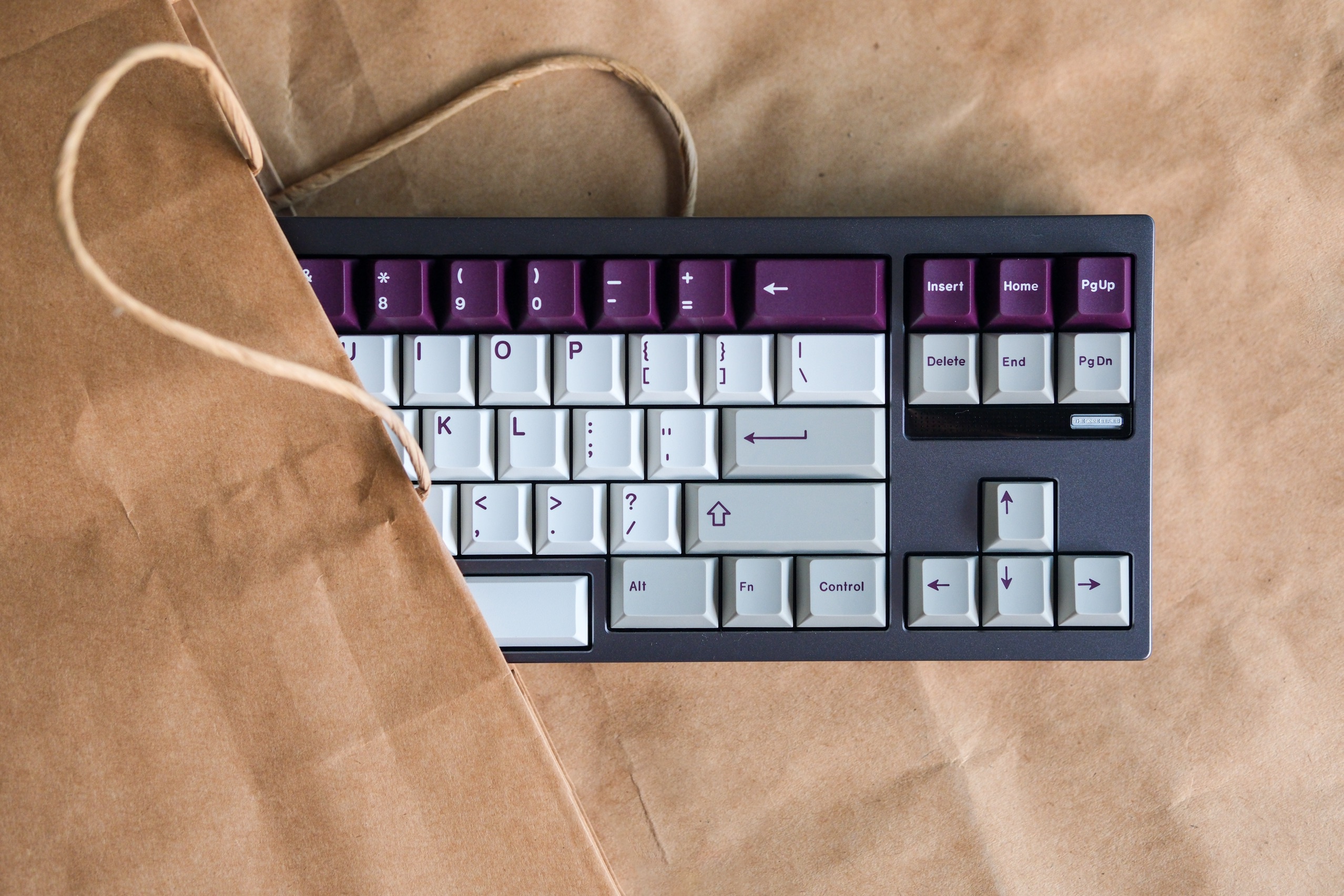 GMK CYL Violet Alert Keycaps