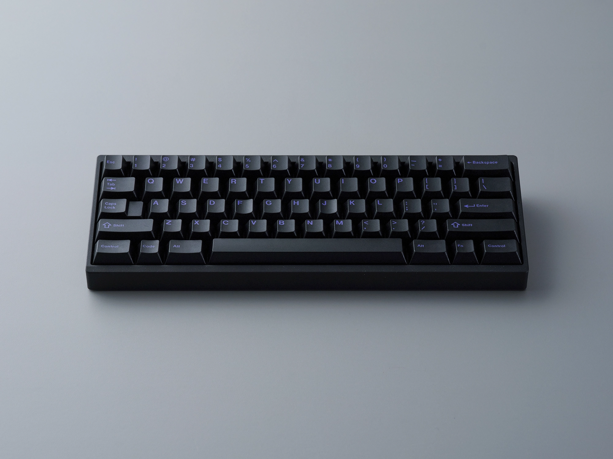 GMK CYL PoB (Purple on Black) Keycaps