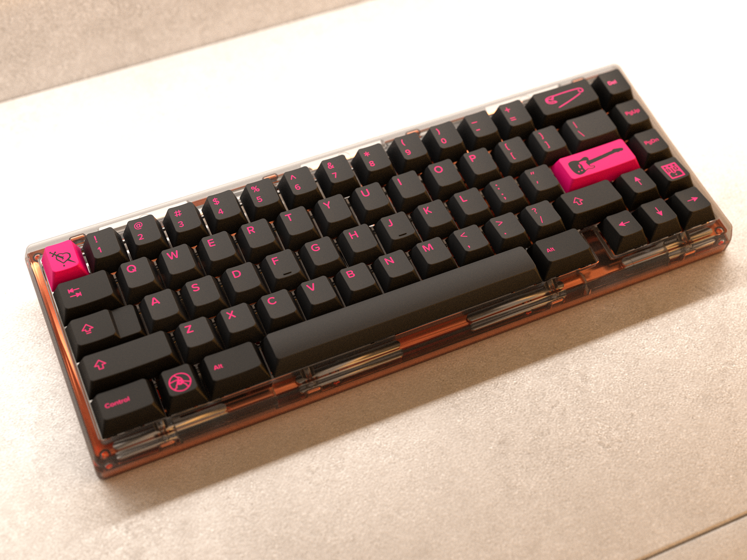 GMK CYL Distortion Keycaps