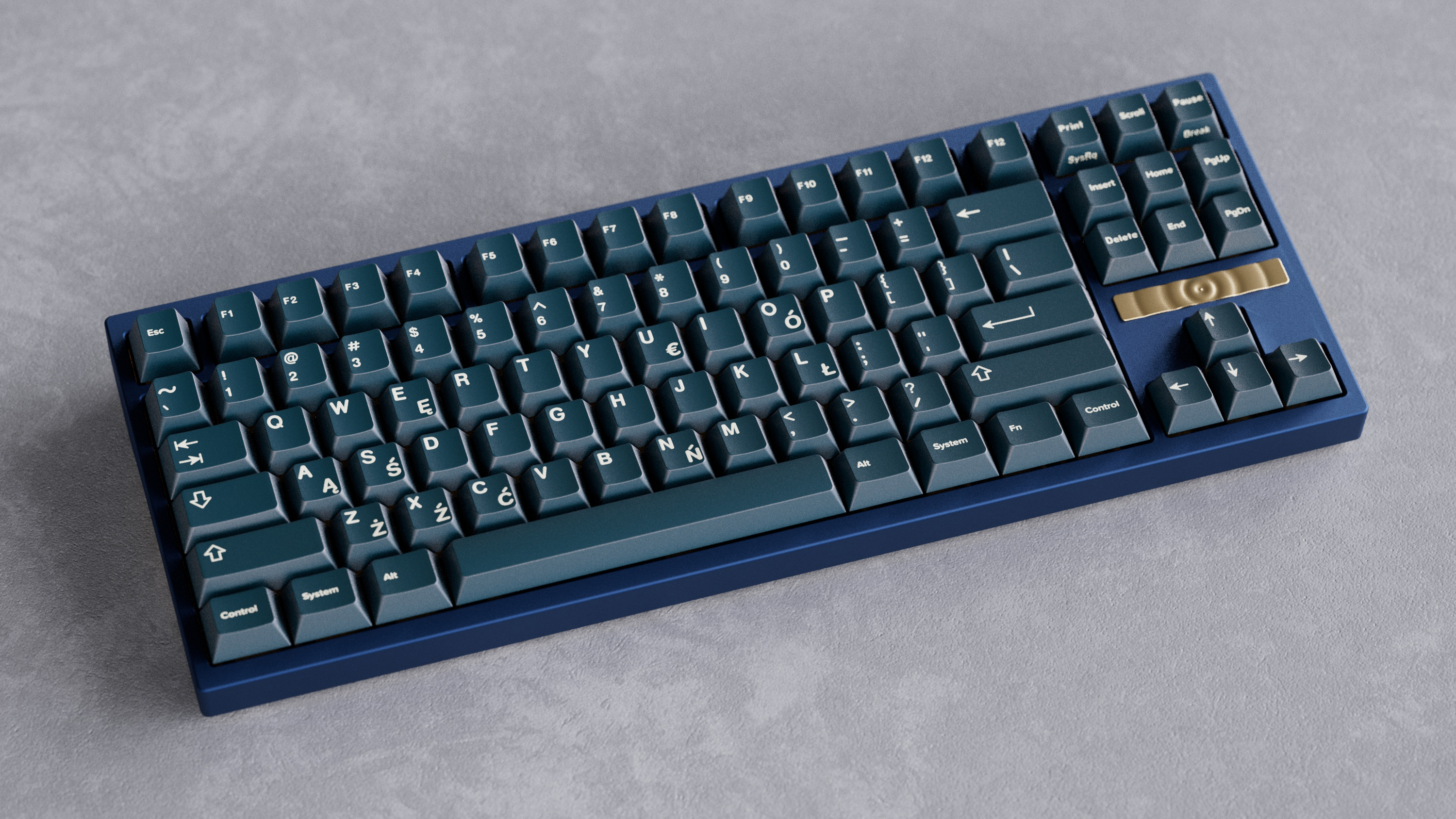 GMK CYL Prussian Blue Keycaps GMK CYL Prussian Blue Keycaps