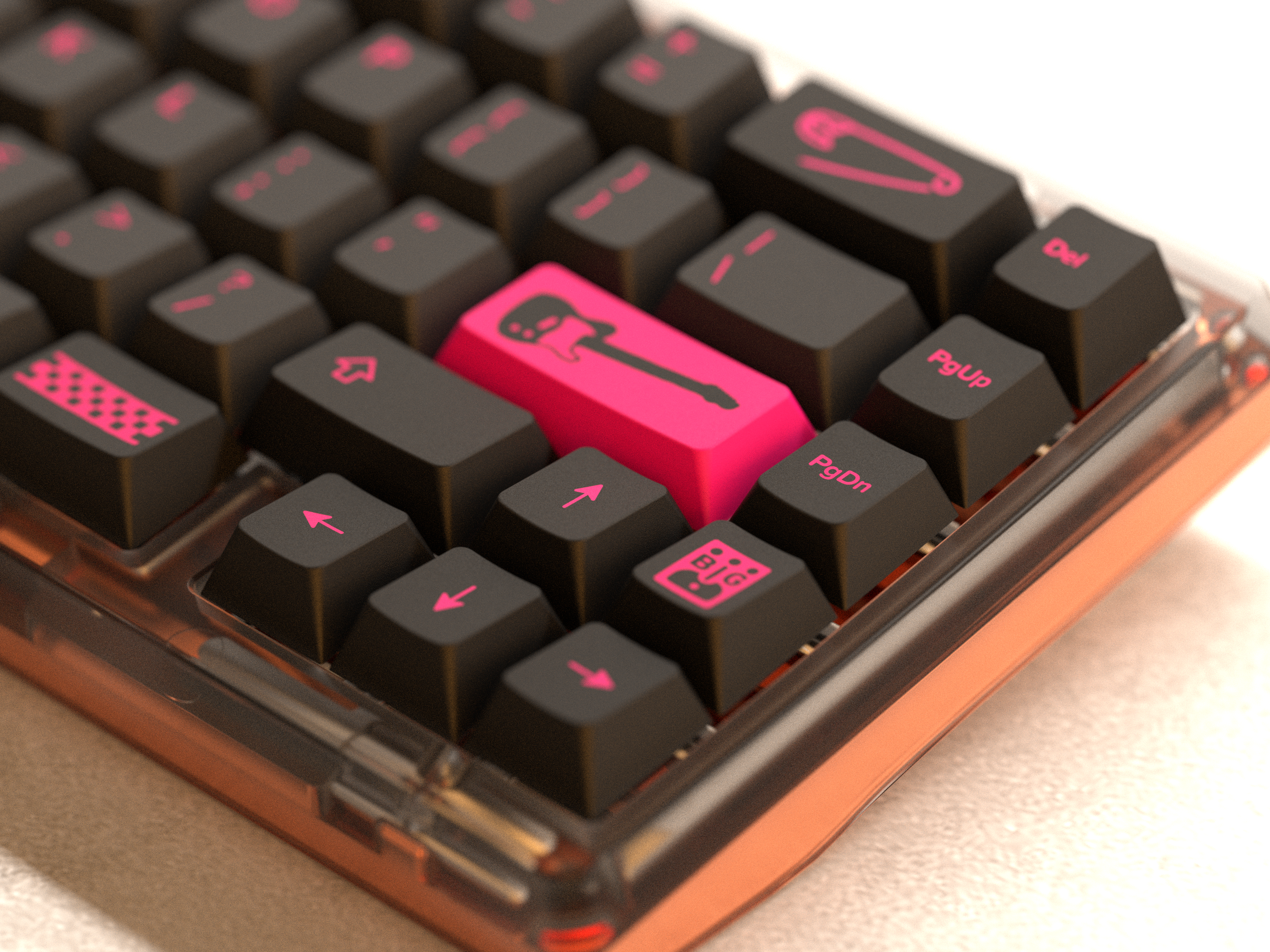 GMK CYL Distortion Keycaps
