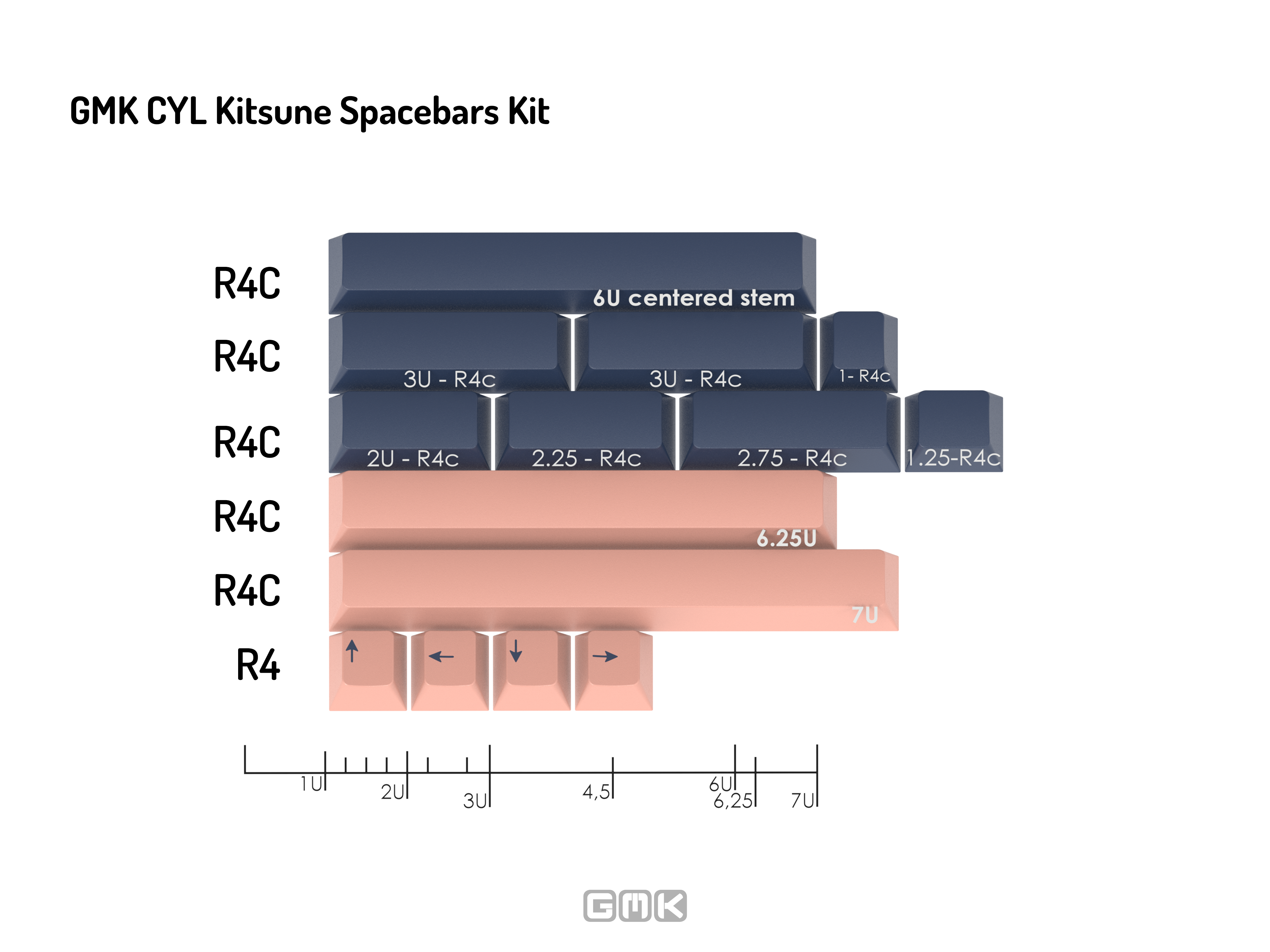 GMK CYL Kitsune Keycaps GMK CYL Kitsune Keycaps