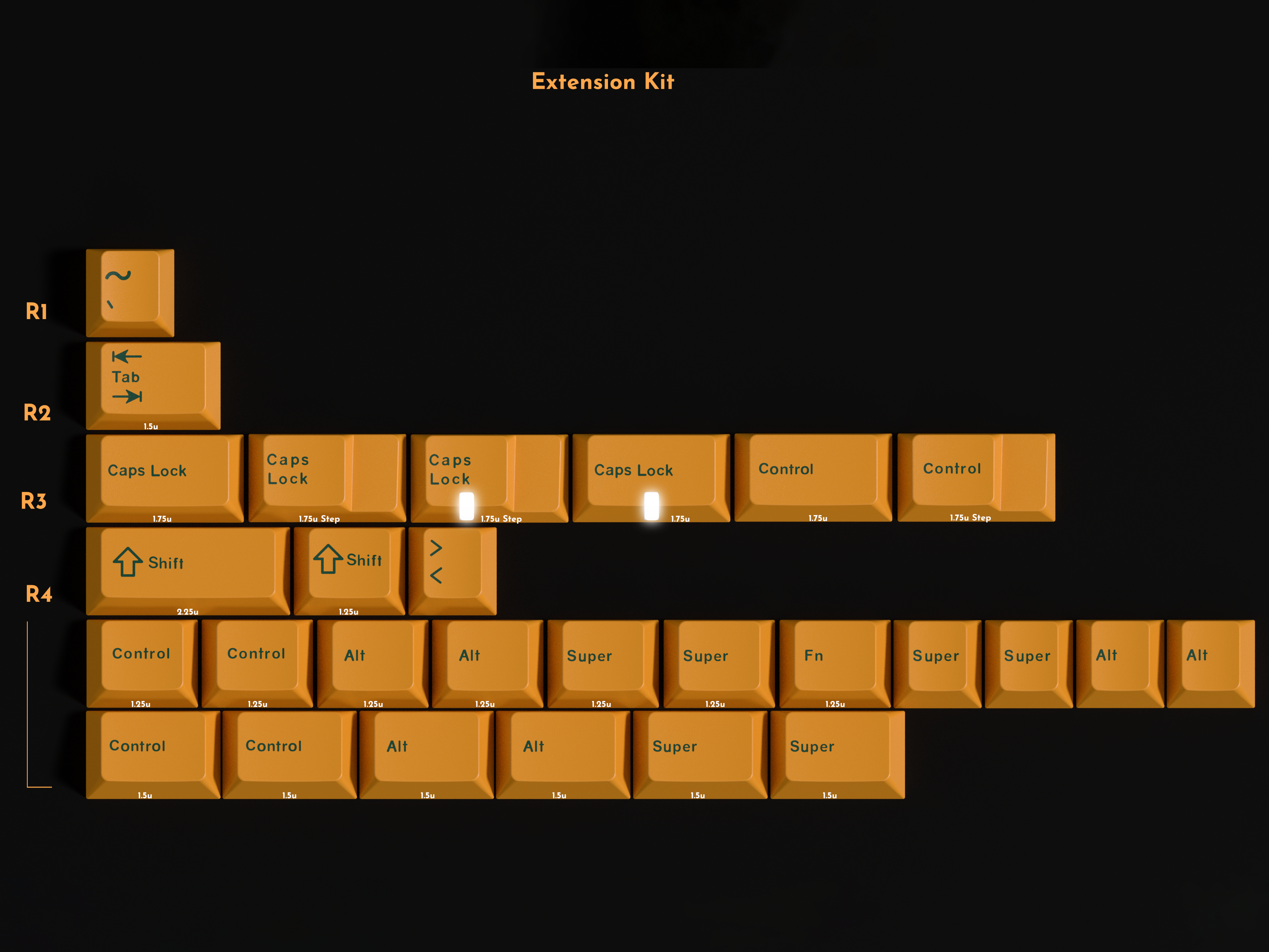 GMK CYL Salamander Keycaps