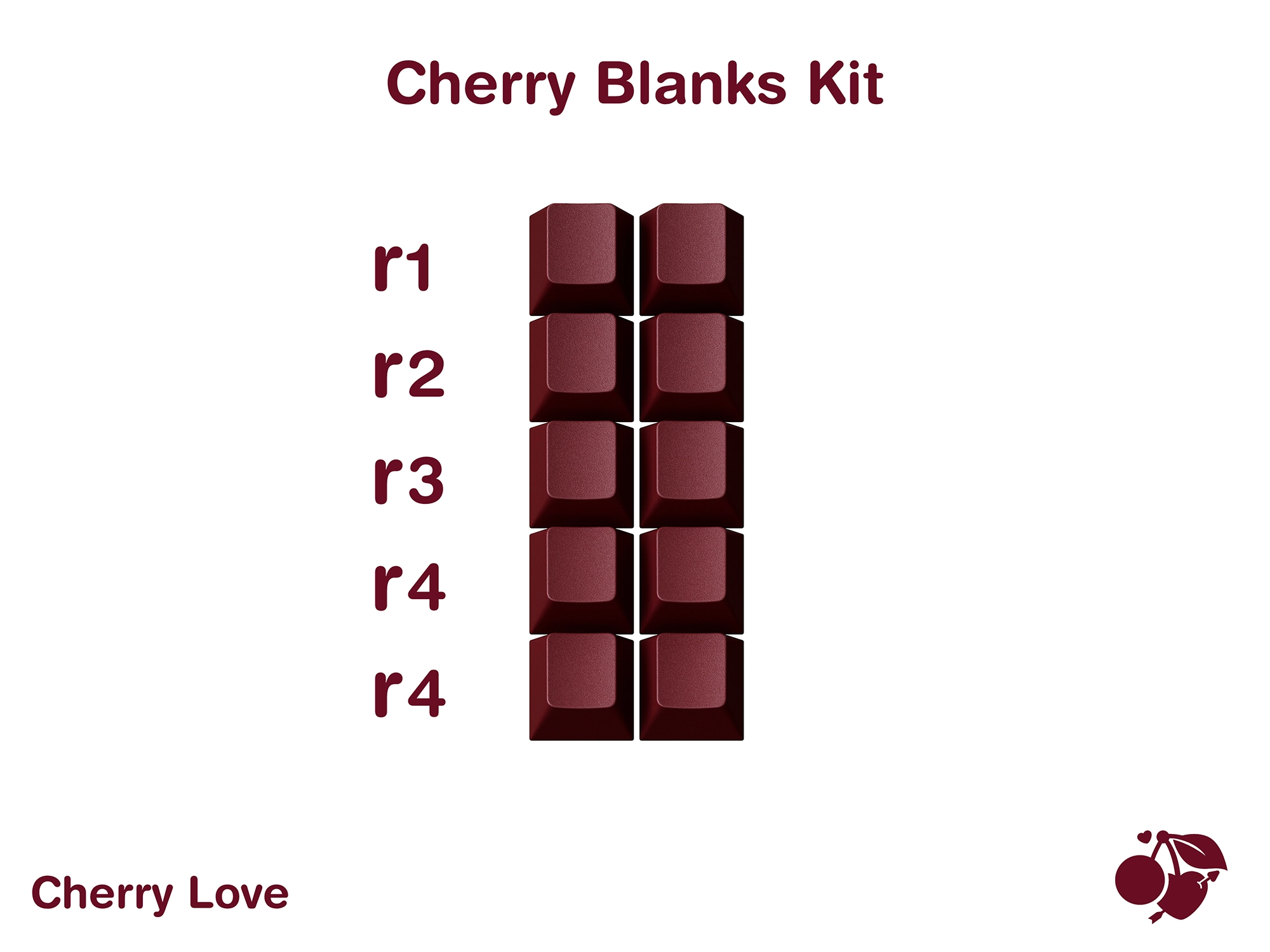 GMK CYL Cherry Love Keycaps