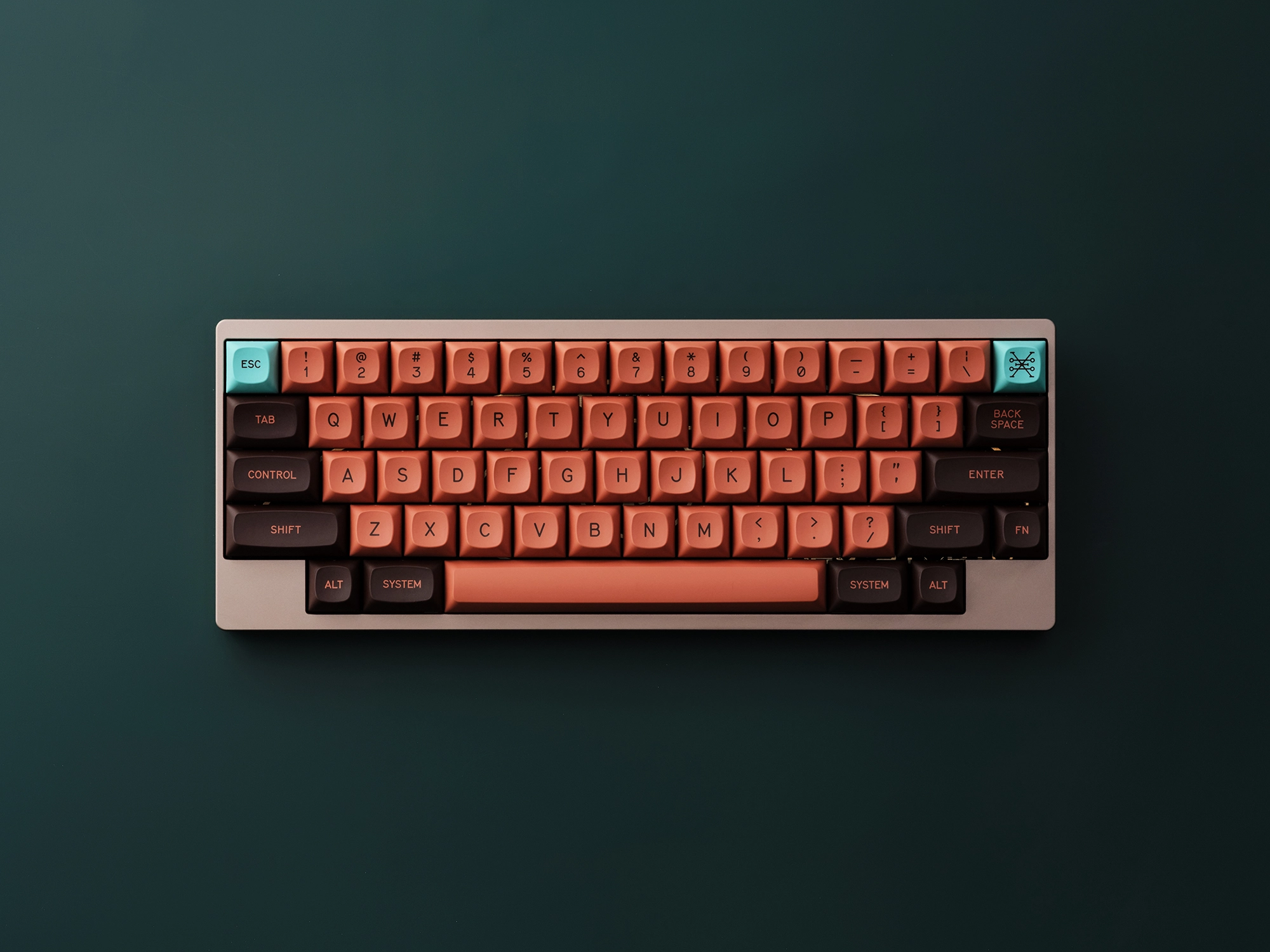 GMK MTNU Copper R2 Keycaps
