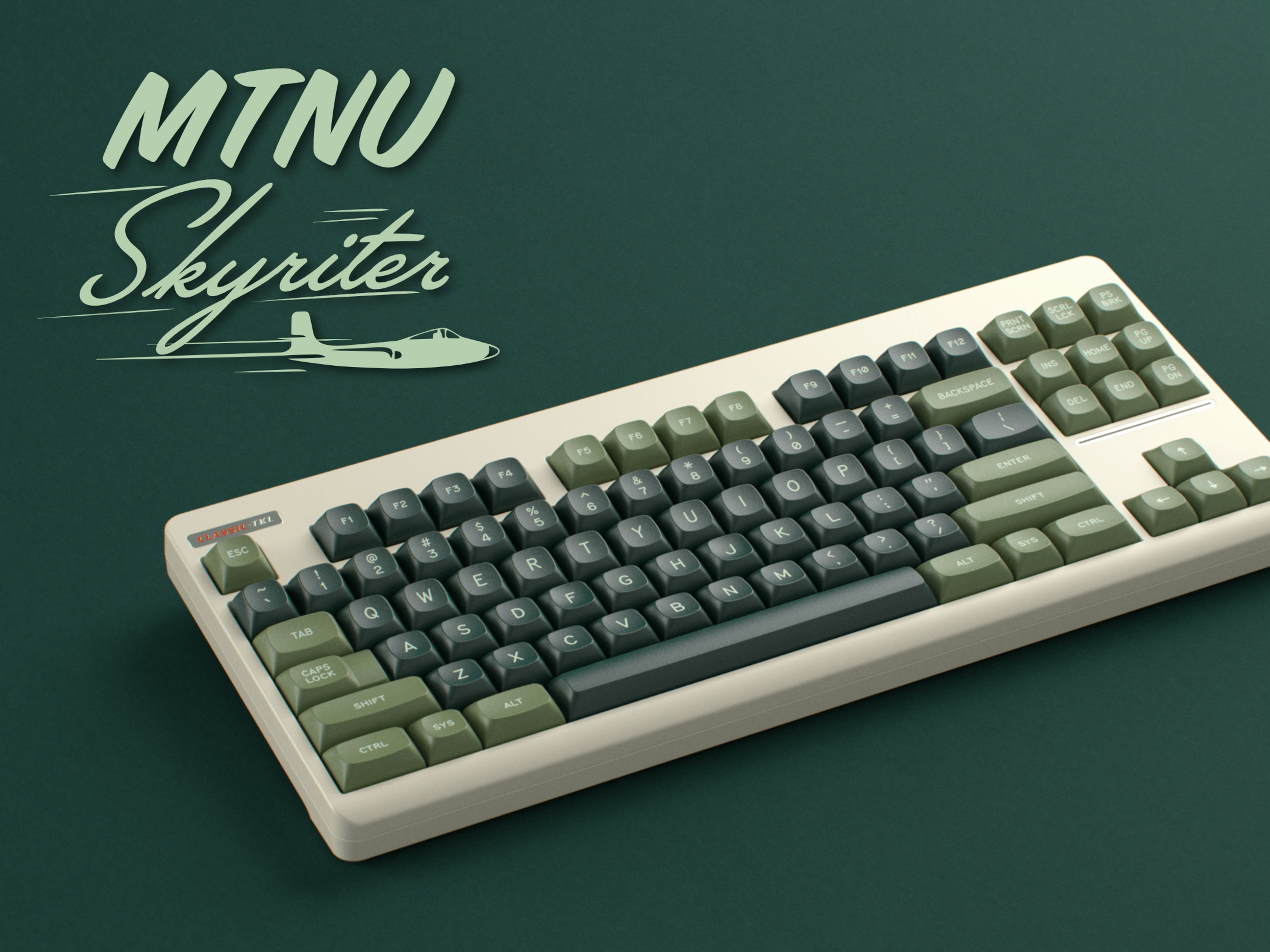 GMK MTNU Skyriter Keycaps GMK MTNU Skyriter Keycaps