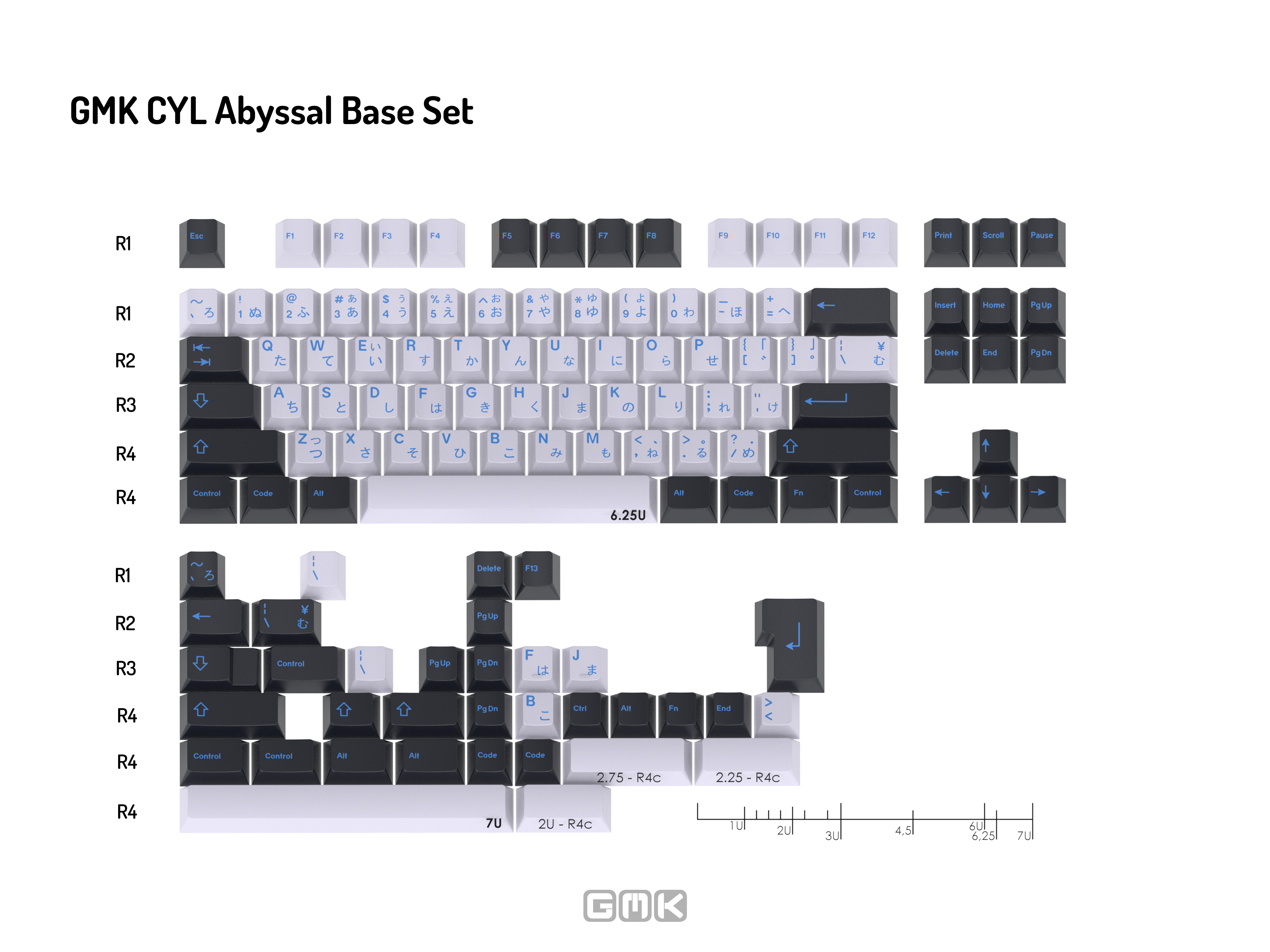 GMK CYL Abyssal Keycaps GMK CYL Abyssal Keycaps