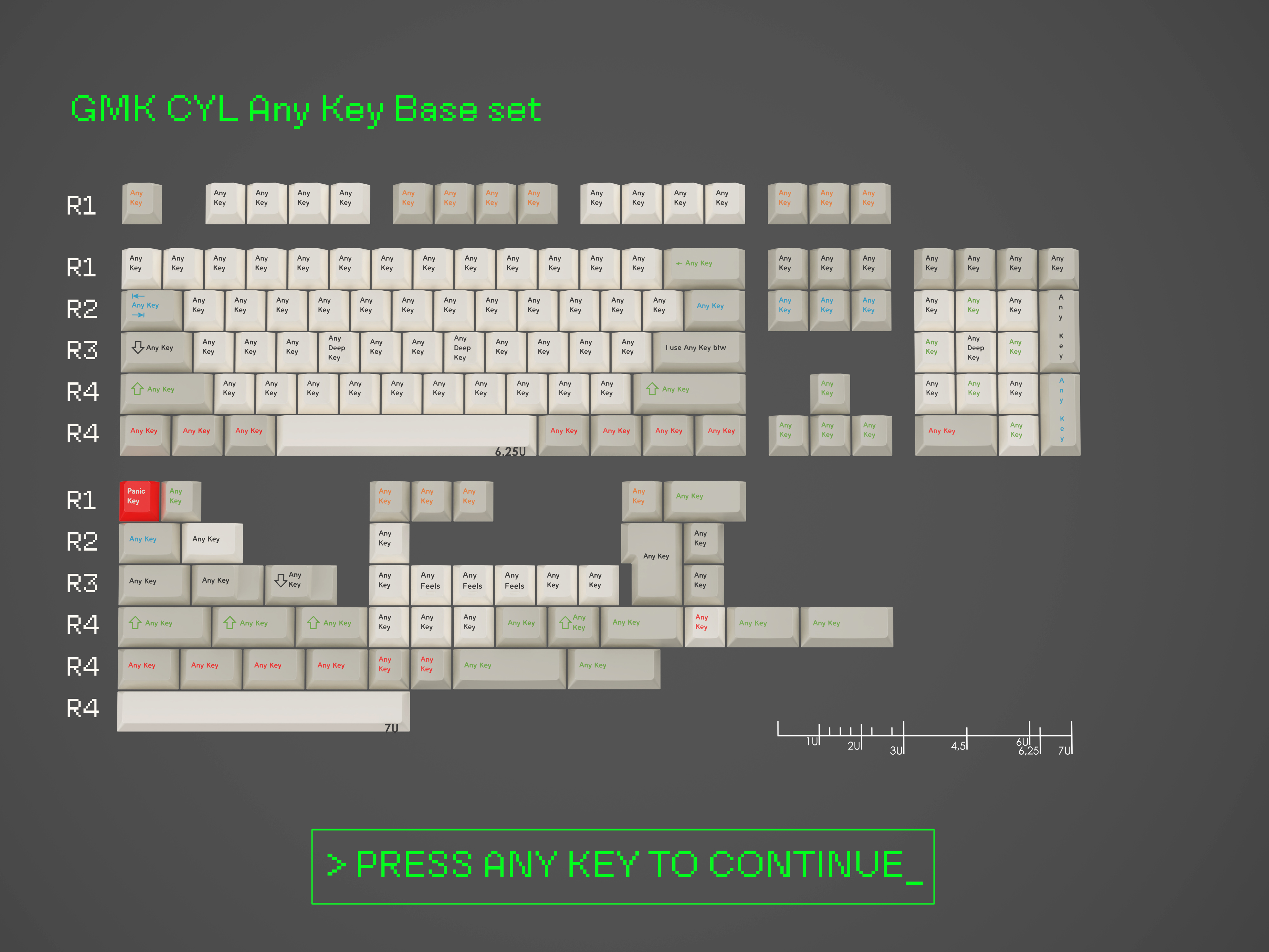 GMK CYL Any Key Keycaps GMK CYL Any Key Keycaps