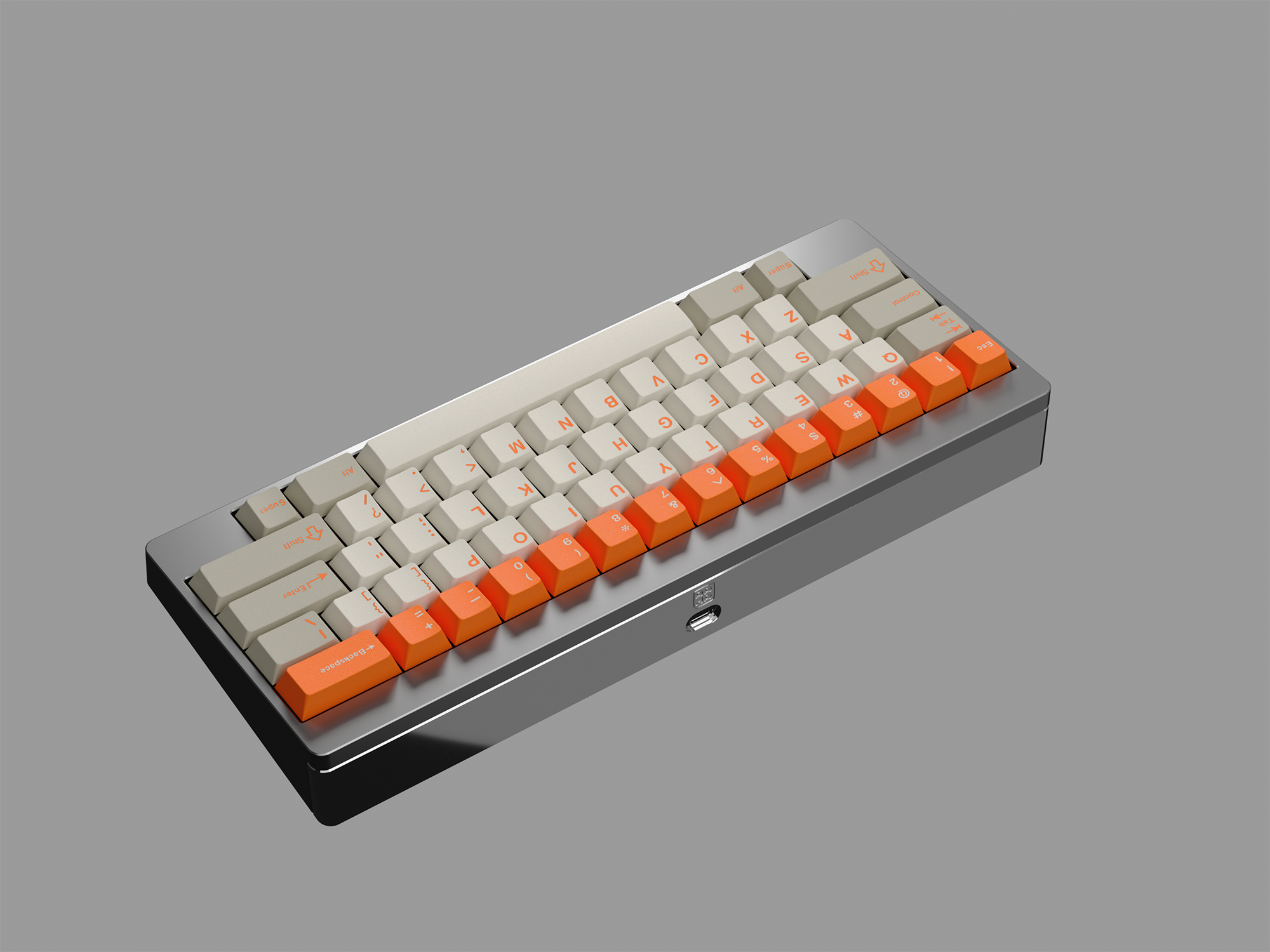 GMK CYL Orange Alert Keycaps