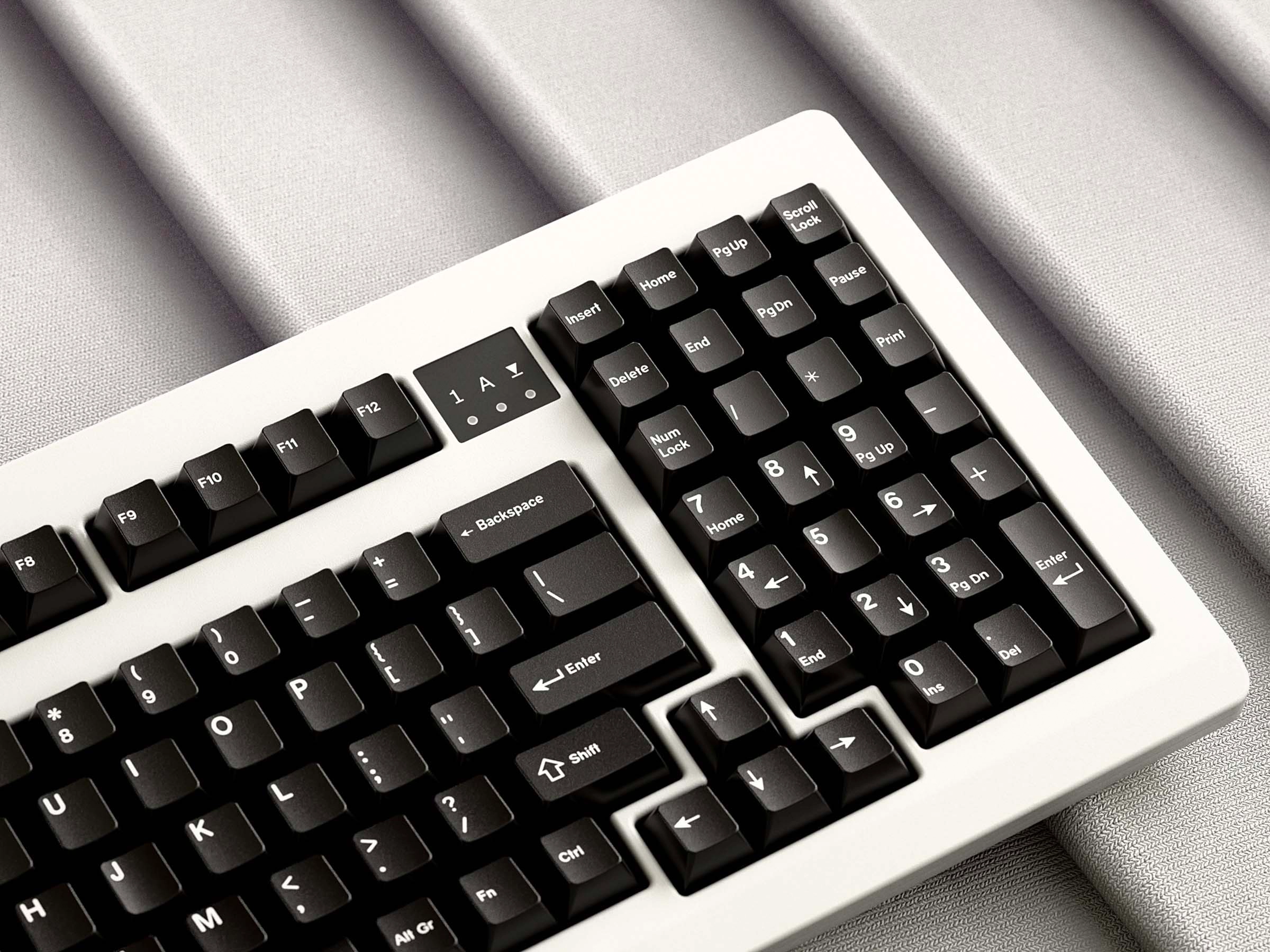 GMK CYL WoB (White on Black) GMK CYL WoB (White on Black)