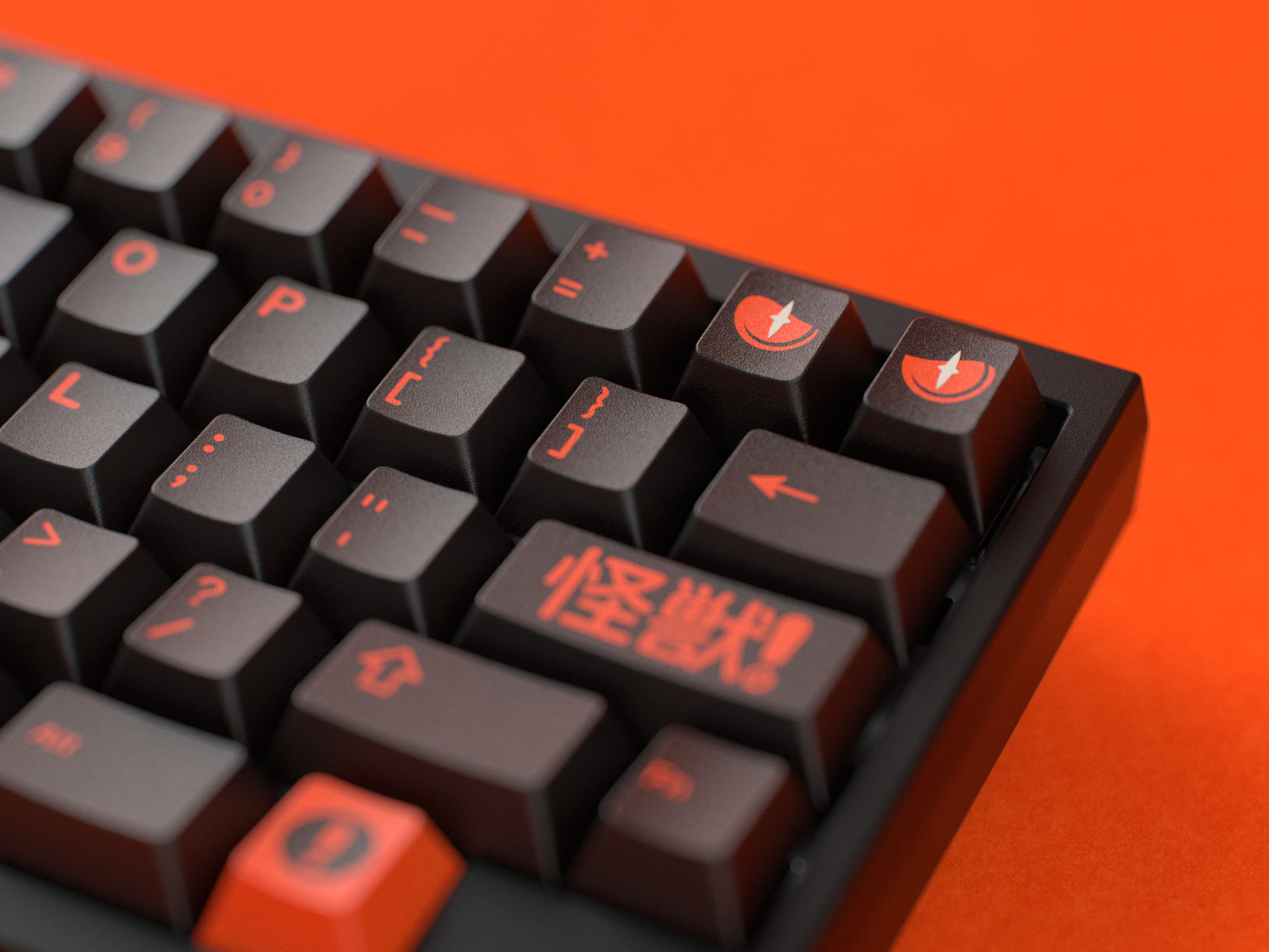 GMK CYL Kaiju R3 Keycaps