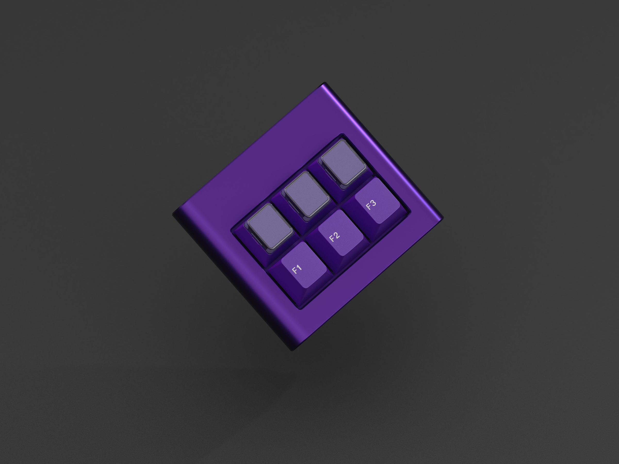 GMK CYL Purple Keycaps