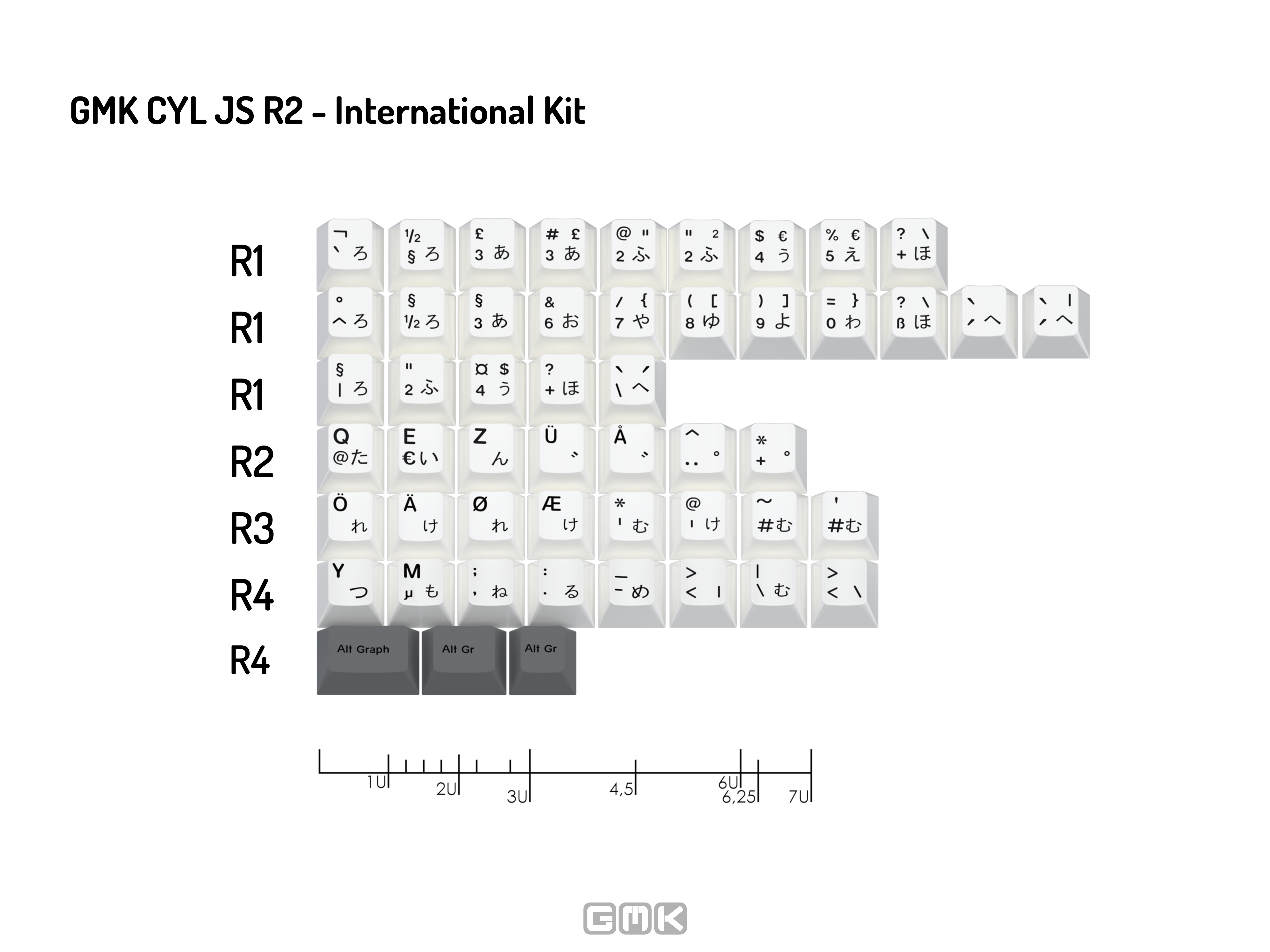 GMK CYL Beta & JS Keycaps